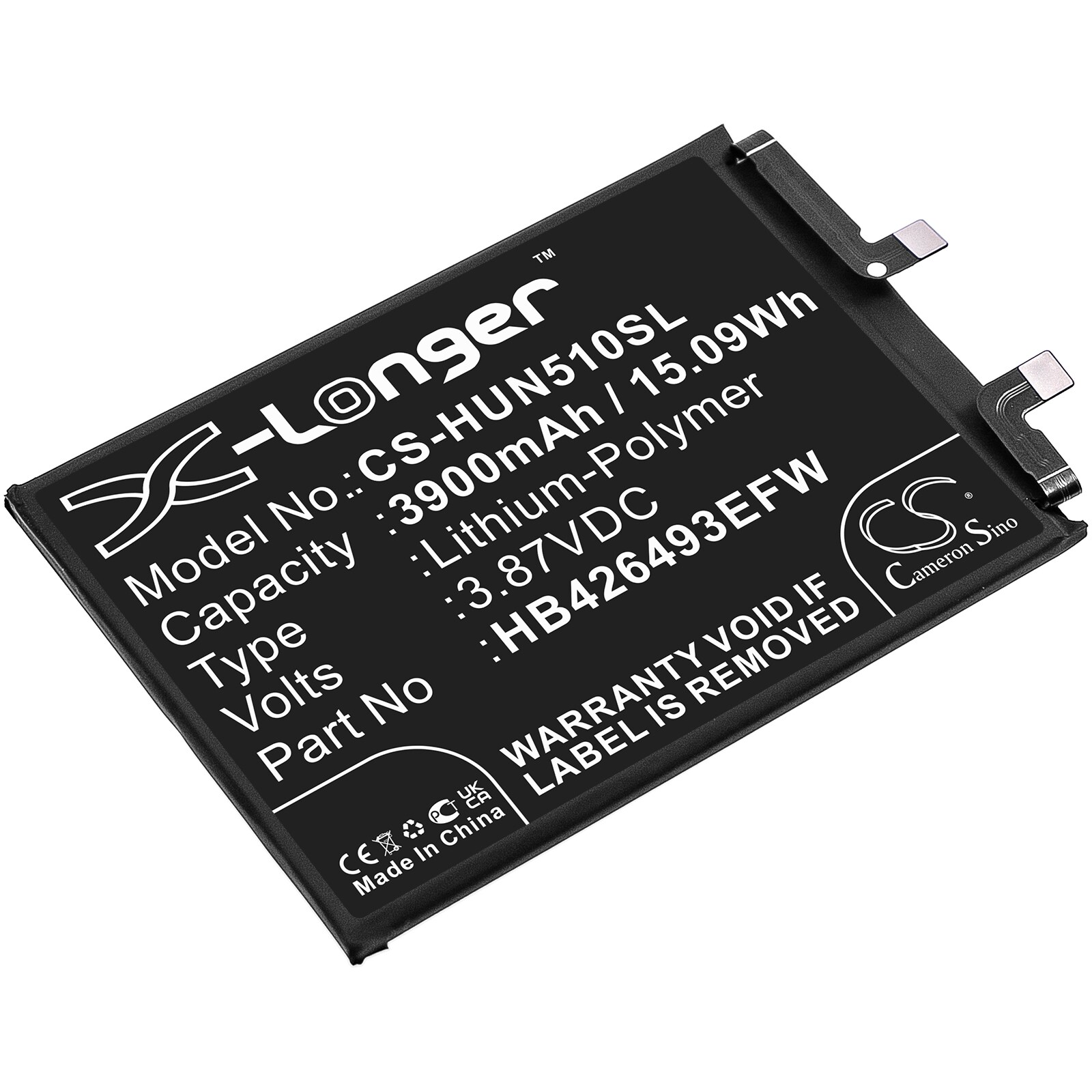 Batteri till SmartPhone, Mobil för Huawei Honor 50 SE, Honor 50 SE 5G, JLH-AN00