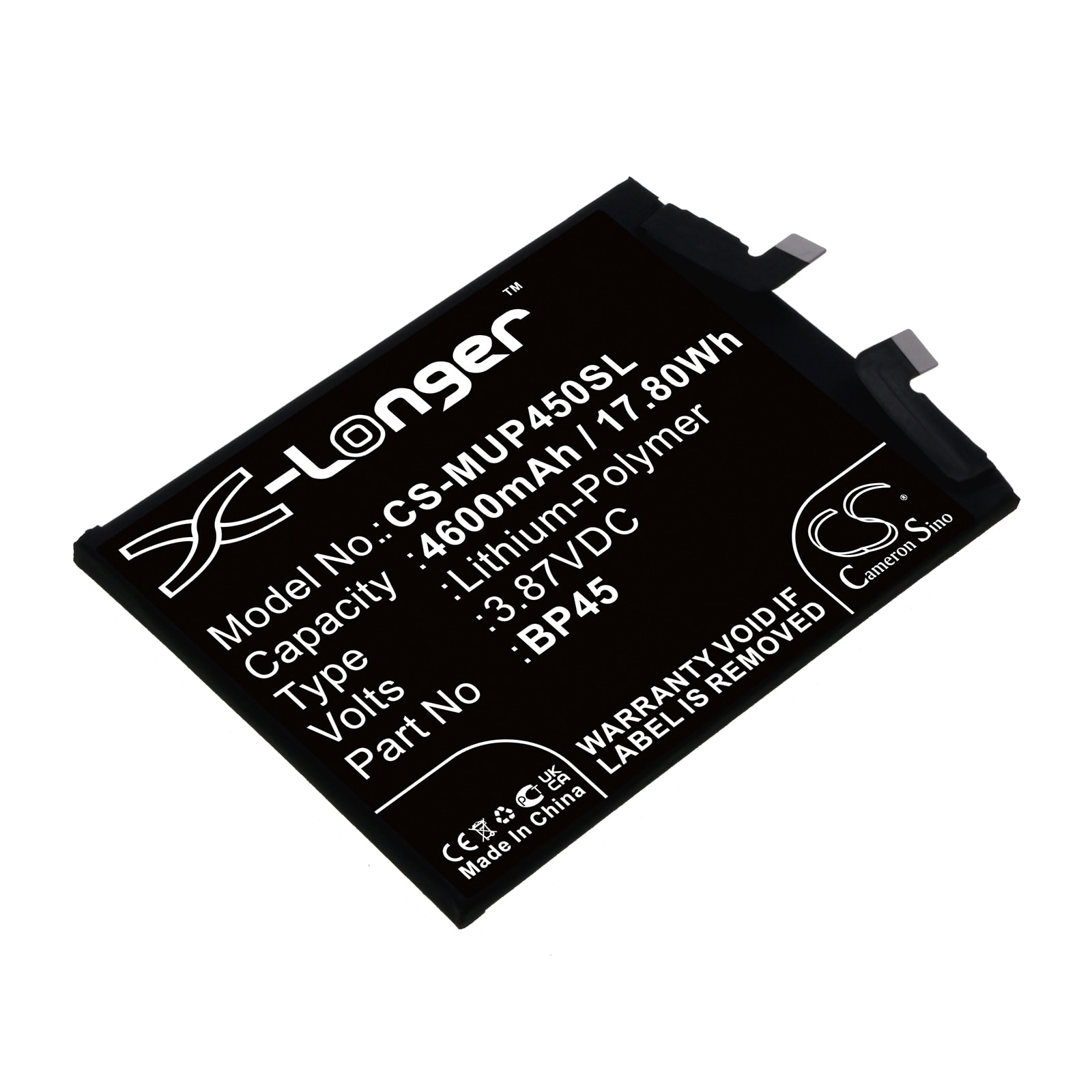 Batteri till SmartPhone, Mobil för Xiaomi 12 Pro, 2201122C, 2201122G m.fl.