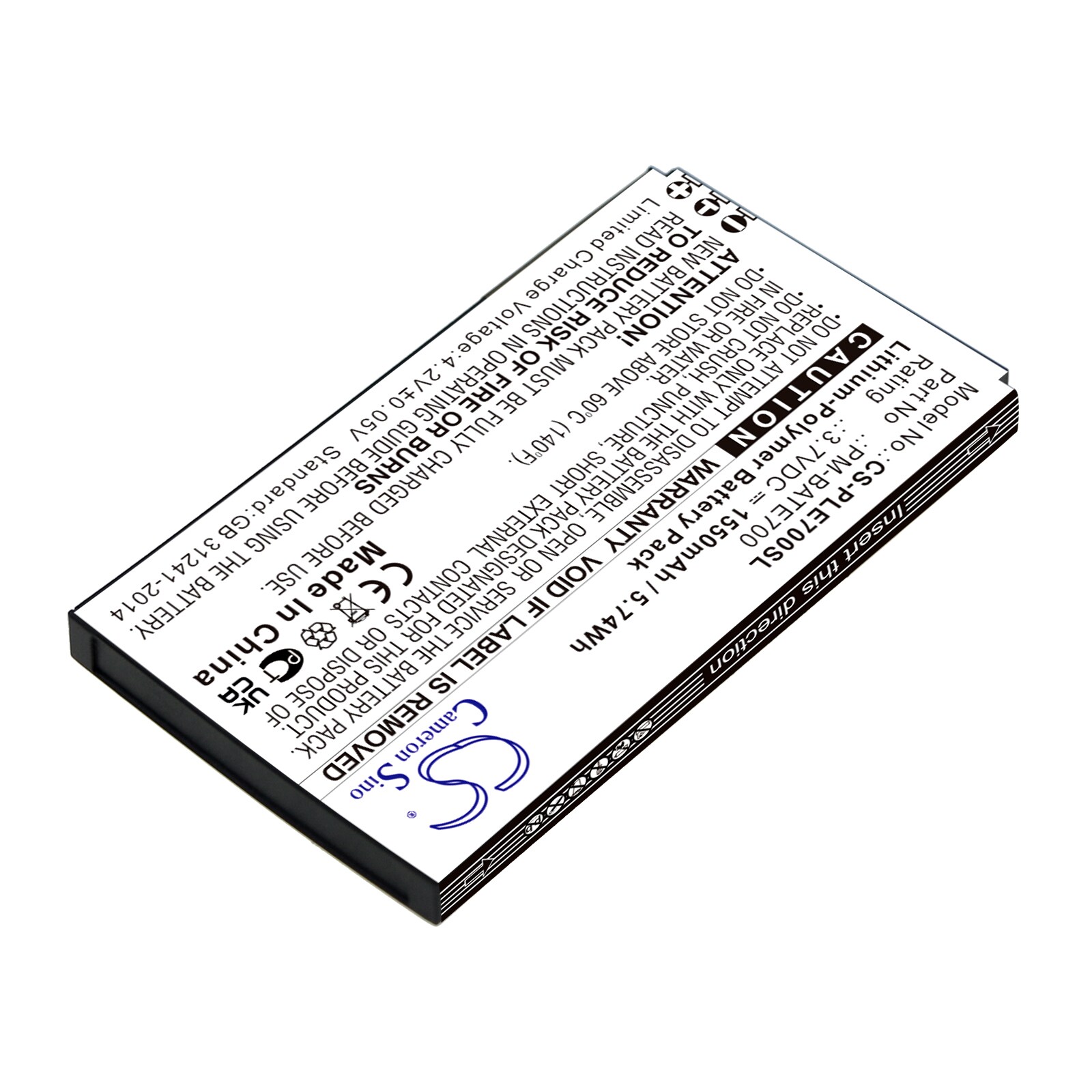 Batteri till SmartPhone, Mobil för Plum E700, RAM 7