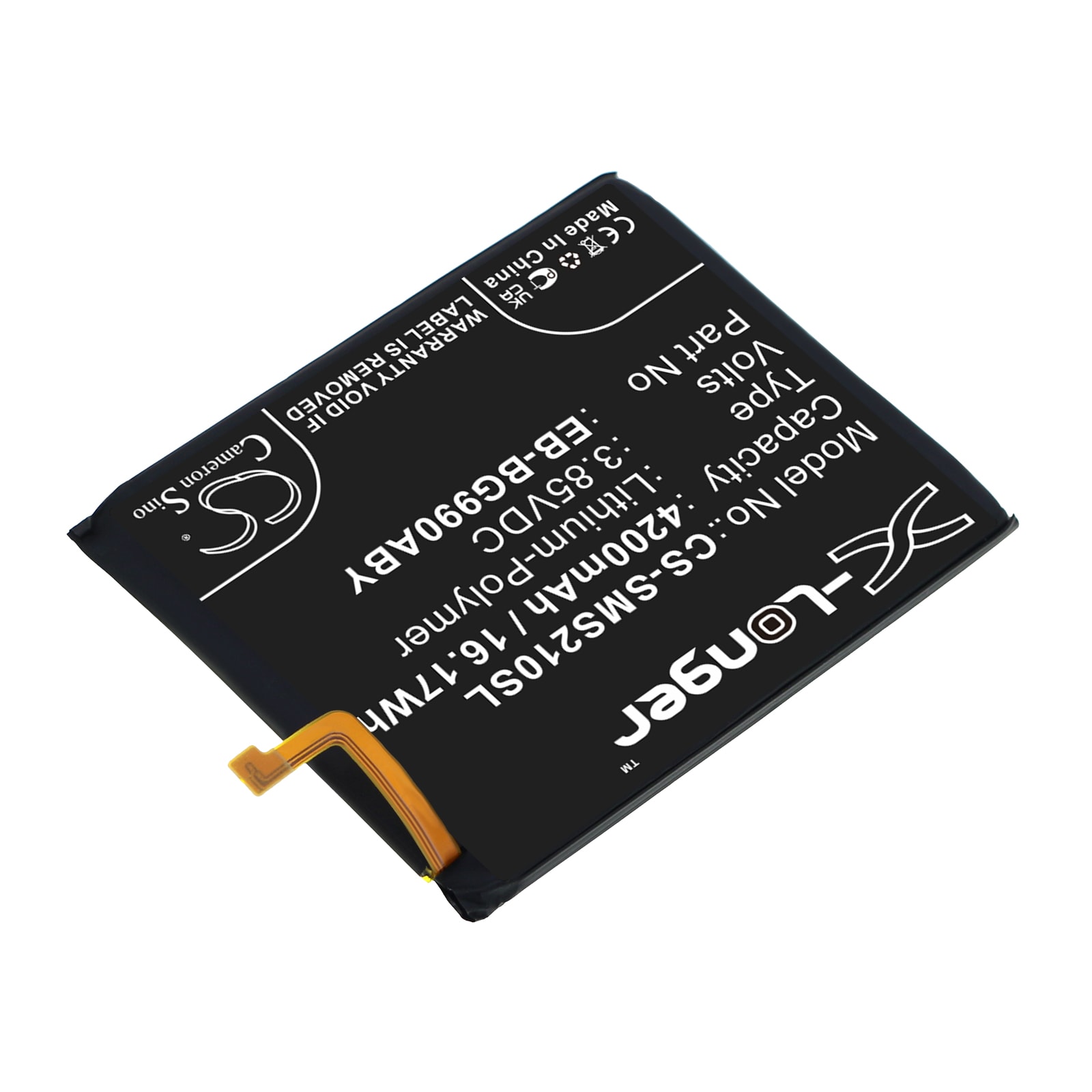 Batteri till SmartPhone, Mobil för Samsung Galaxy S21 FE 5G, SM-G990B m.fl.