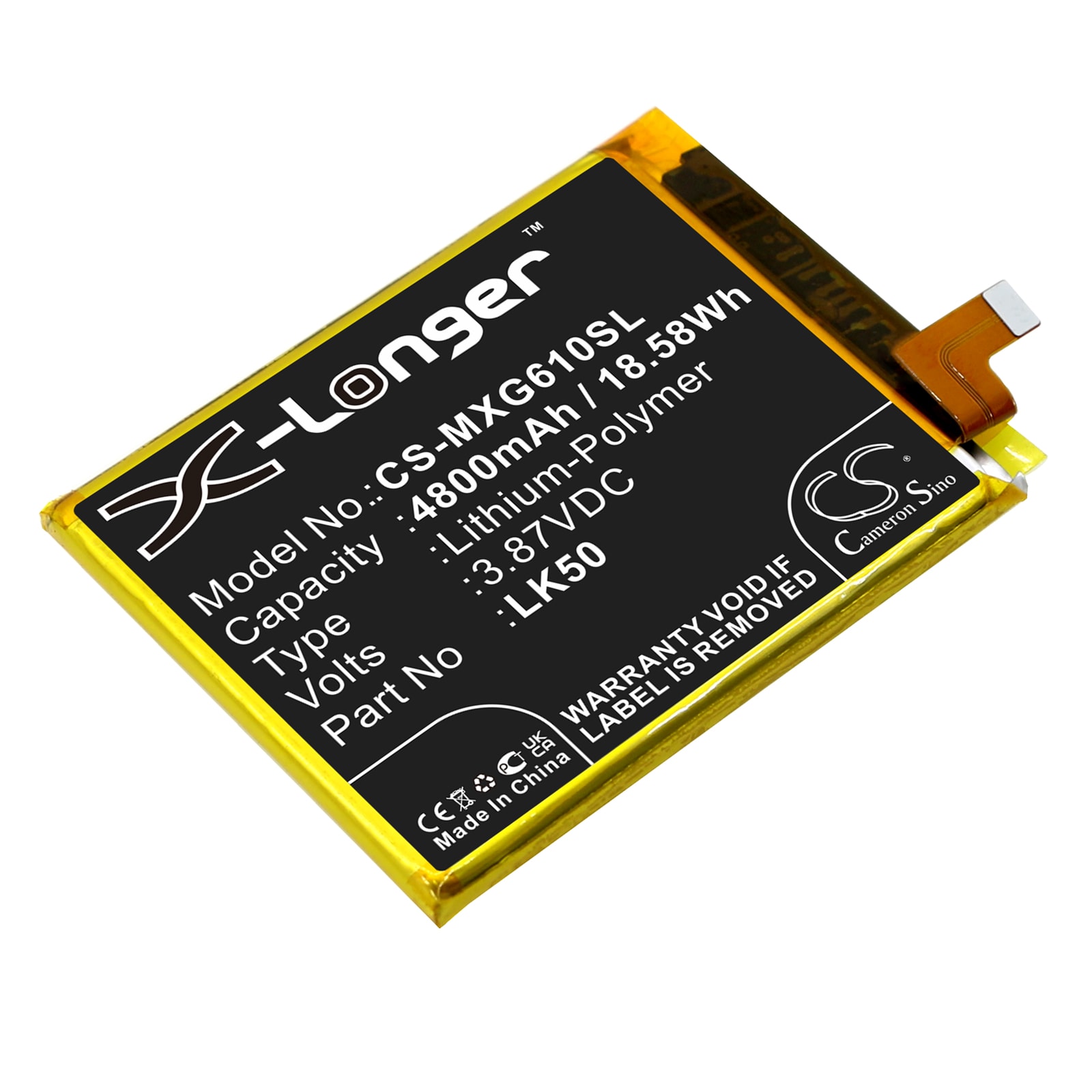 Batteri till SmartPhone, Mobil för Motorola Moto G60s, Moto G60s 2021, XT2133-1 m.fl.