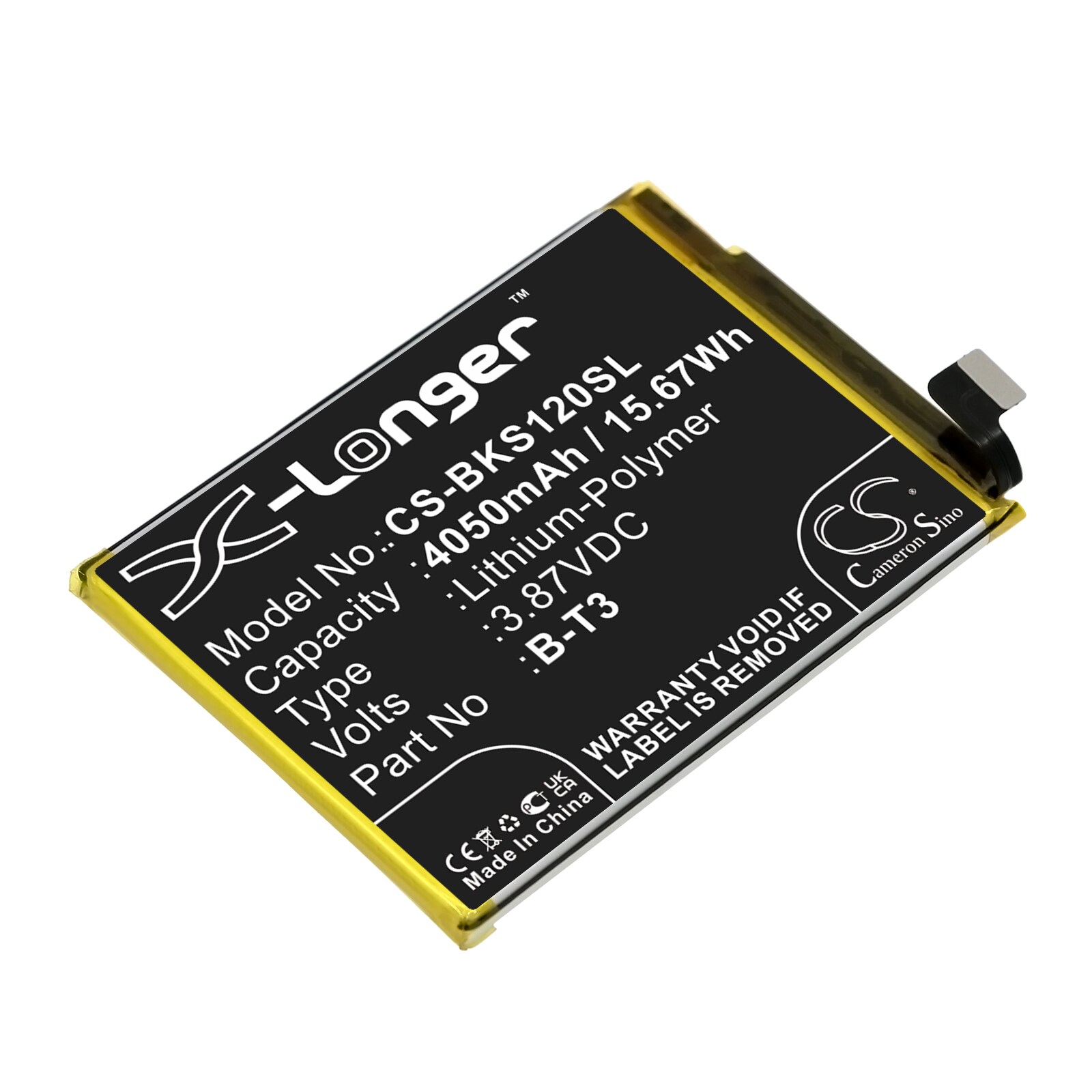 Batteri till SmartPhone, Mobil för VIVO S12 Pro, S12 Pro 5G m.fl.