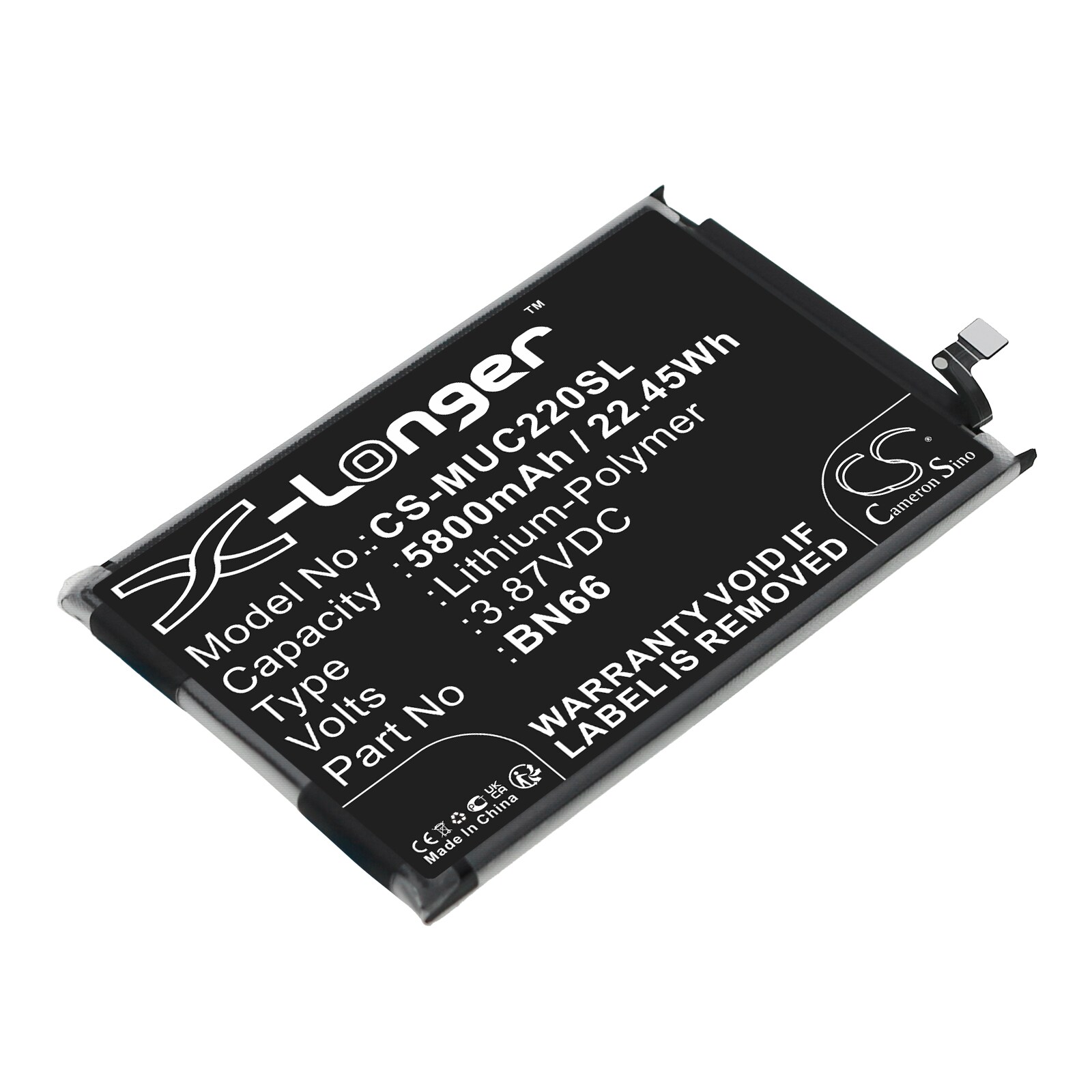 Batteri till SmartPhone, Mobil för Poco C40, 220333QPG