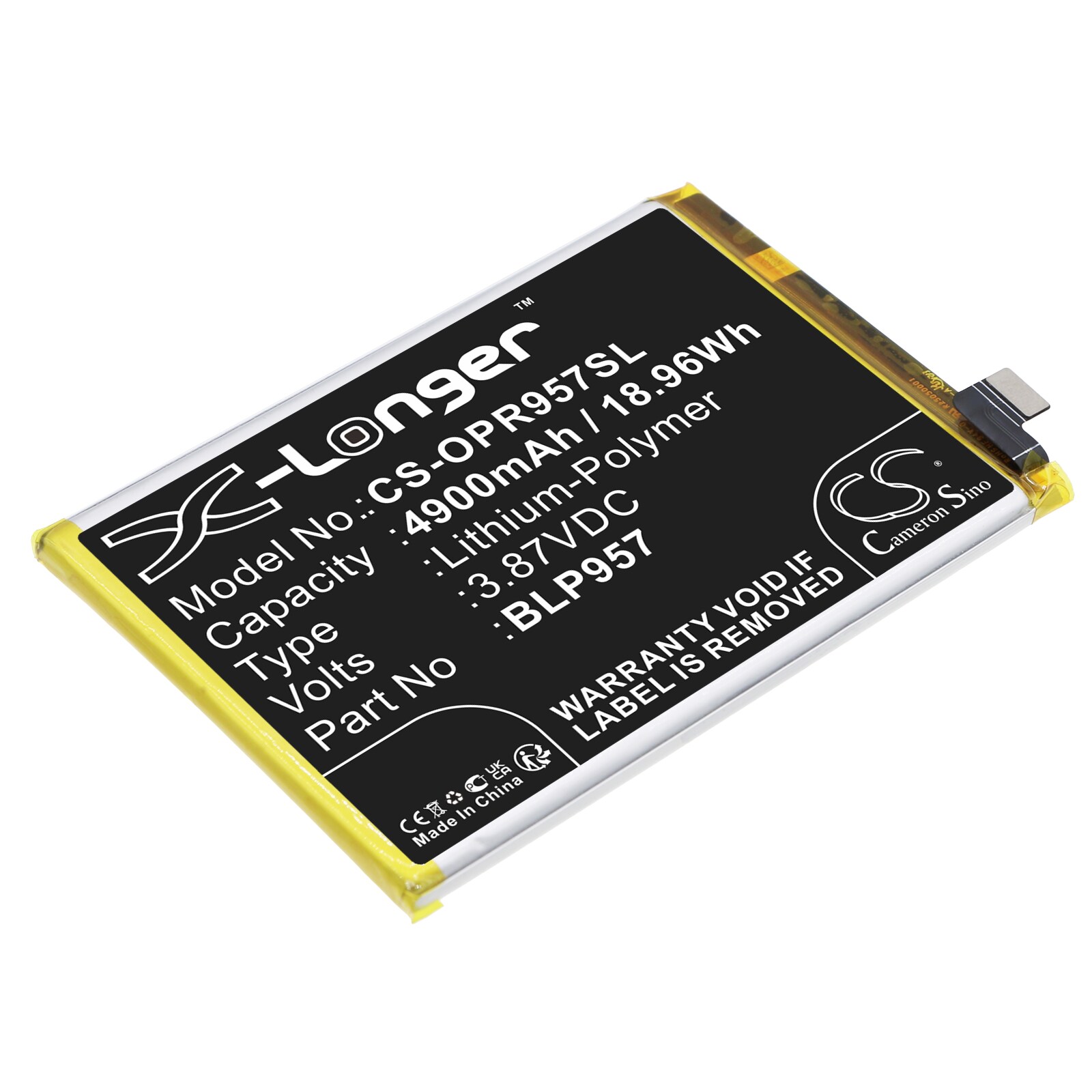 Batteri till SmartPhone, Mobil för OPPO Realme 10 5G, RMX3630