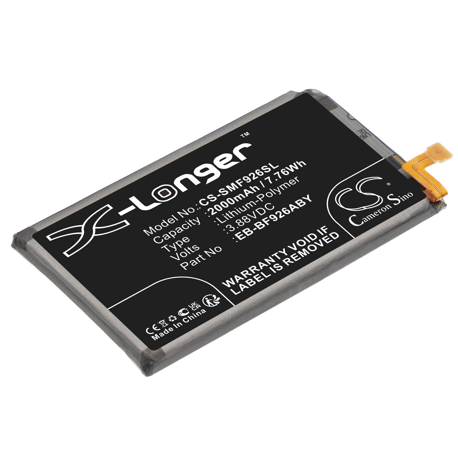 Batteri till SmartPhone, Mobil för Samsung Galaxy Z Fold3, Galaxy Z Fold 3 5G m.fl.