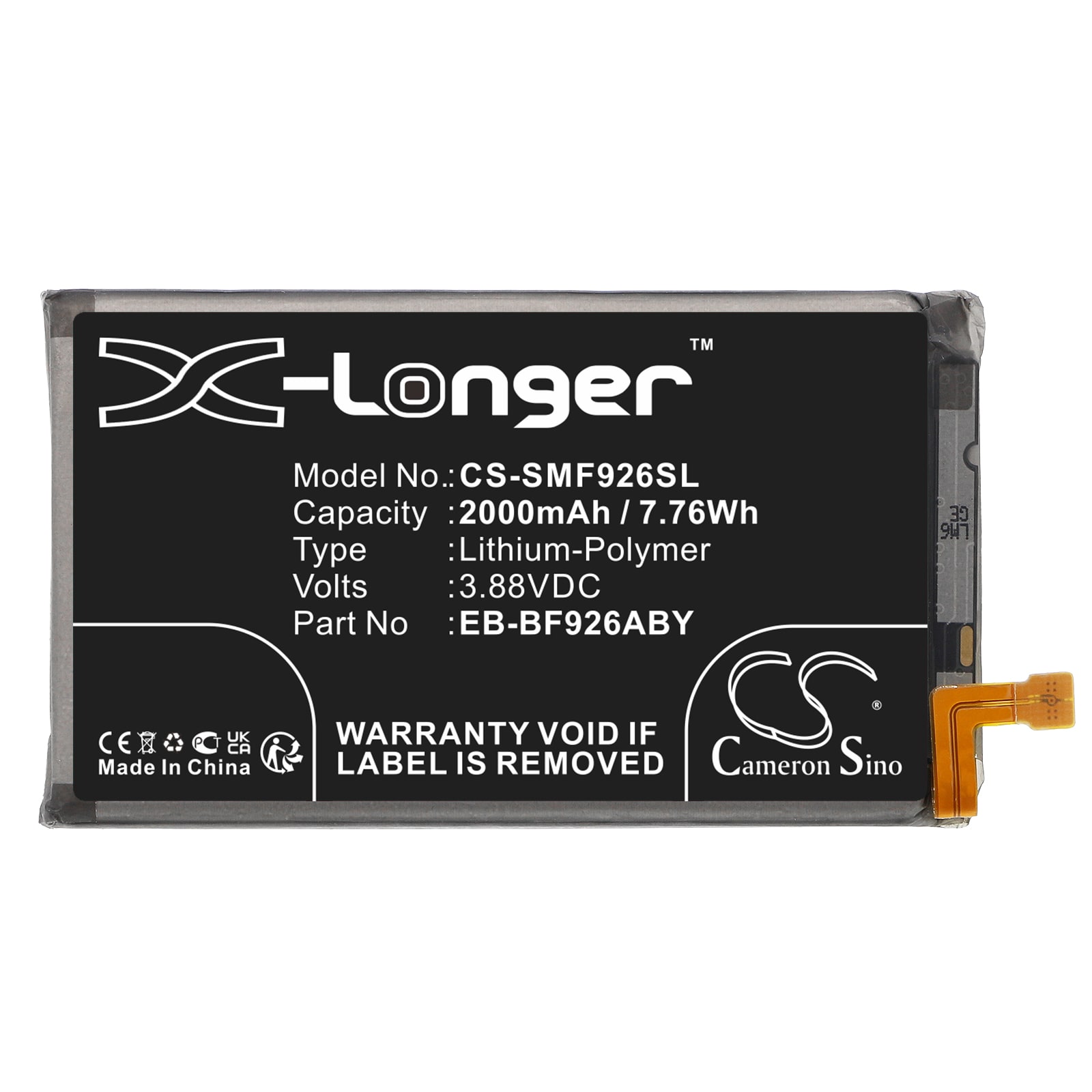 Batteri till SmartPhone, Mobil för Samsung Galaxy Z Fold3, Galaxy Z Fold 3 5G m.fl.
