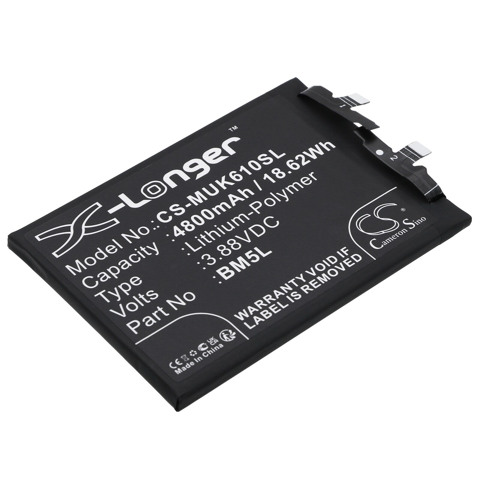 Batteri till SmartPhone, Mobil för Redmi K60 Pro, 22127RK46C