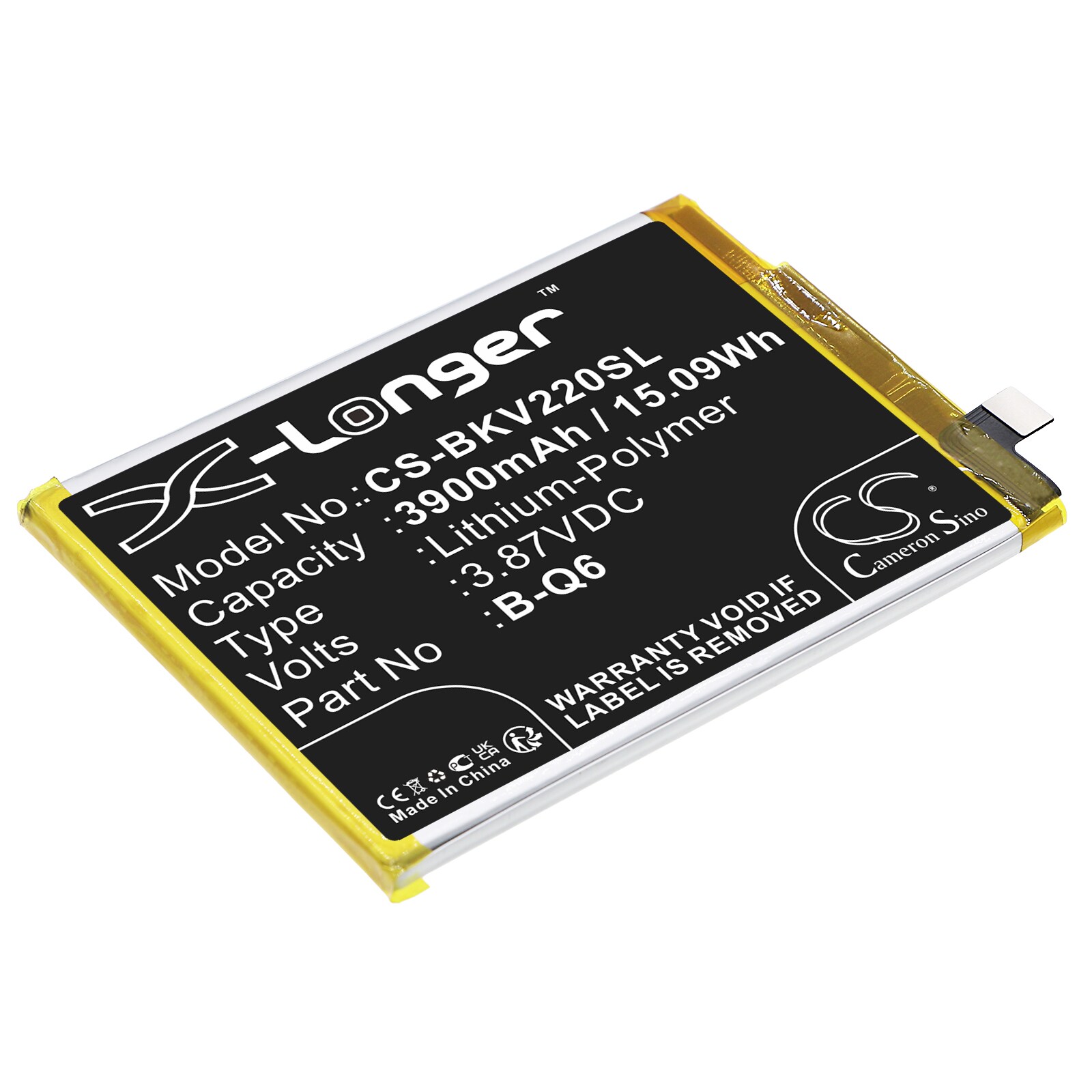 Batteri till SmartPhone, Mobil för VIVO V21e, V21e 5G, V2055