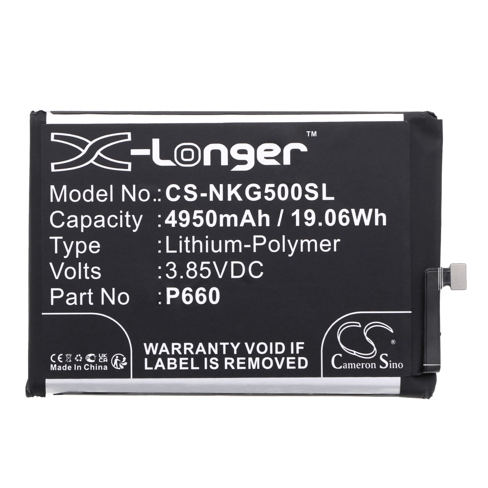 Batteri till SmartPhone, Mobil för Nokia G50, TA-1358, TA-1390 m.fl.