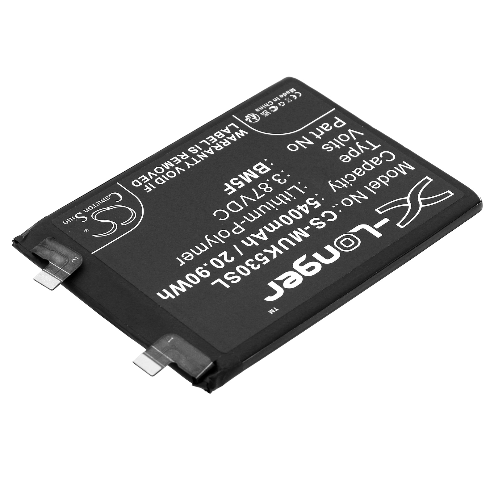 Batteri till SmartPhone, Mobil för Redmi K50, K50 5G, 22041211AC