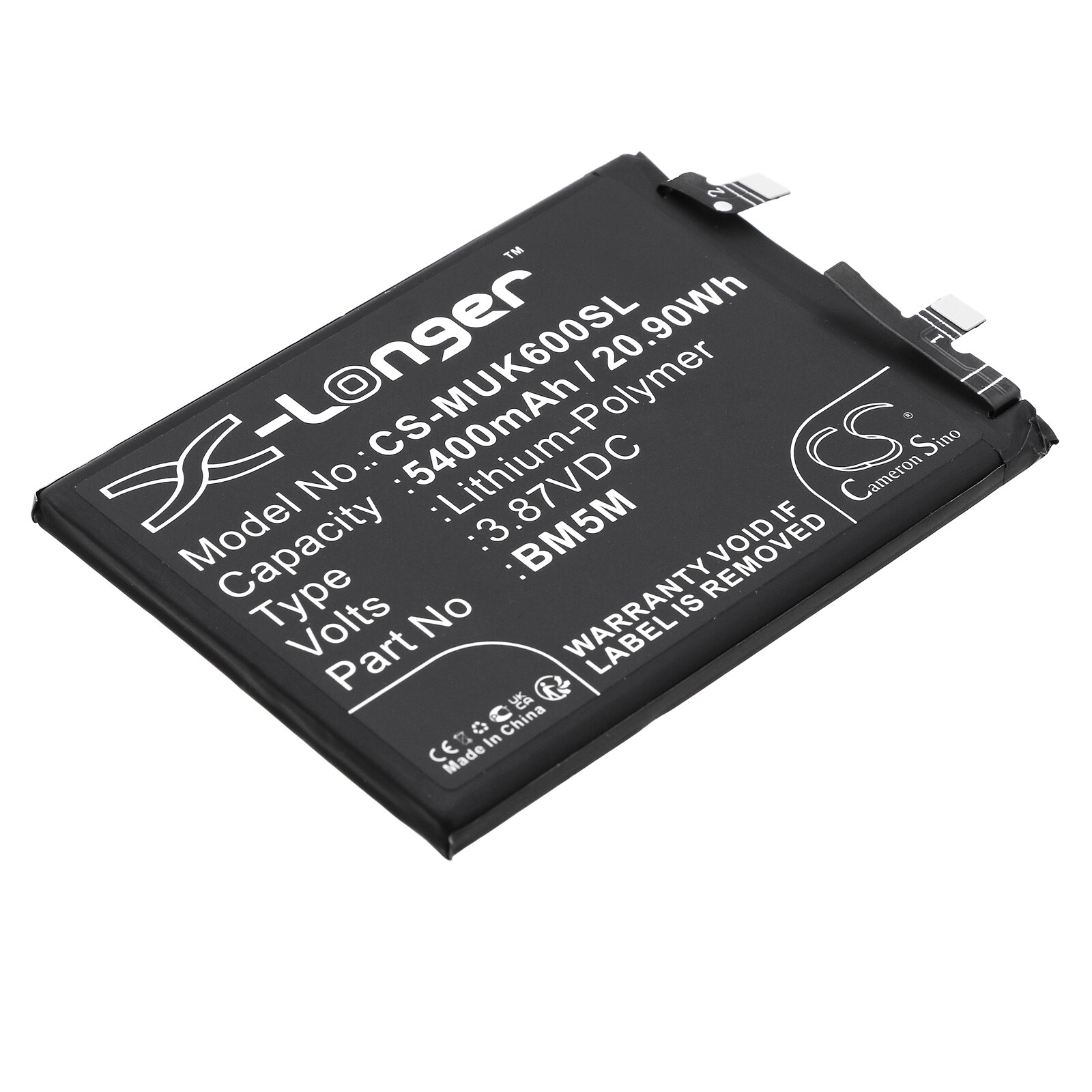 Batteri till SmartPhone, Mobil för Redmi K60