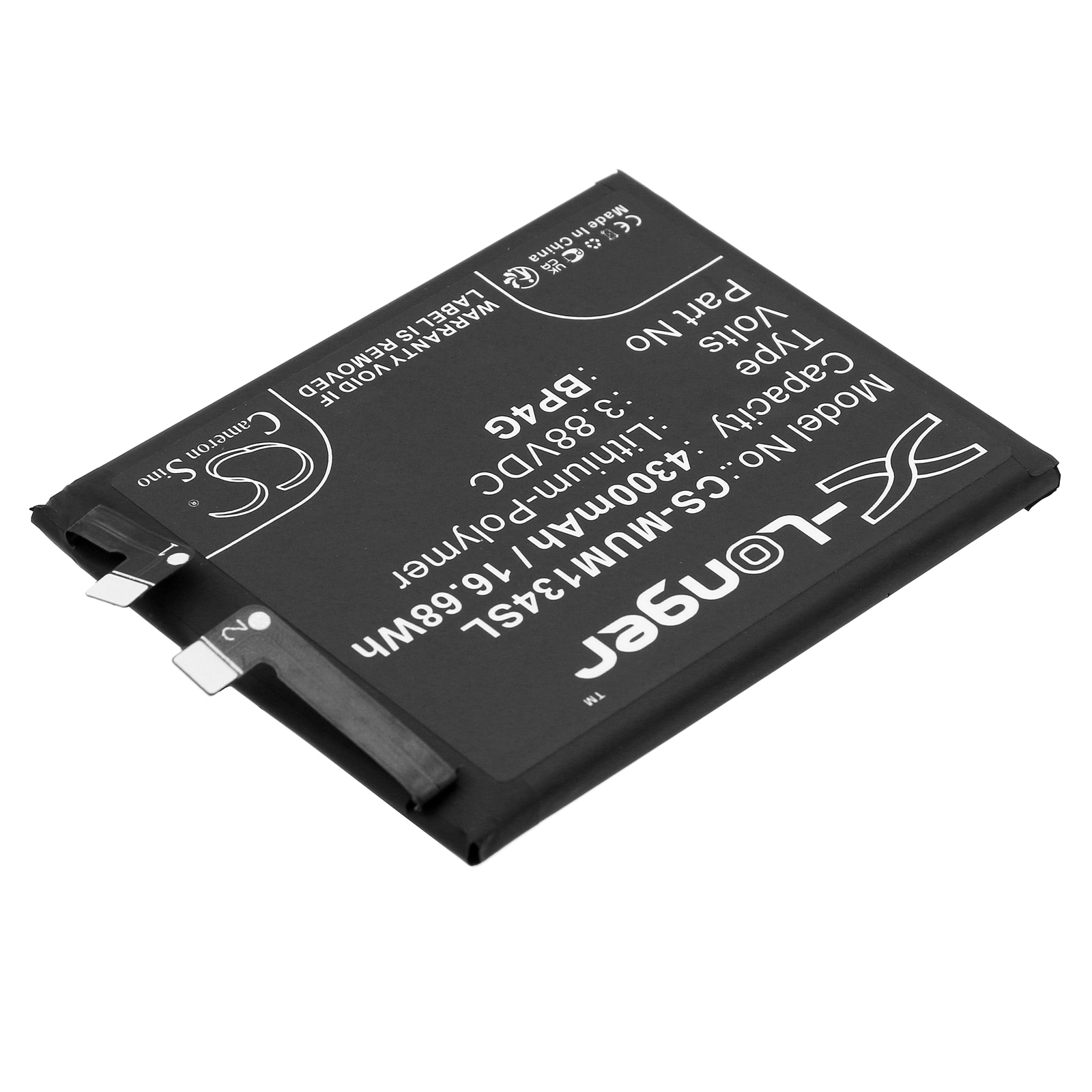 Batteri till SmartPhone, Mobil för Xiaomi Mi 13, Mi 13 5G, 2211133C m.fl.