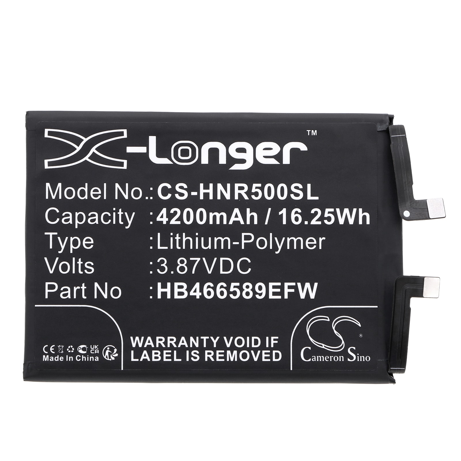 Batteri till SmartPhone, Mobil för Honor 50 Lite, NTN-L22, NTN-LX1 m.fl.