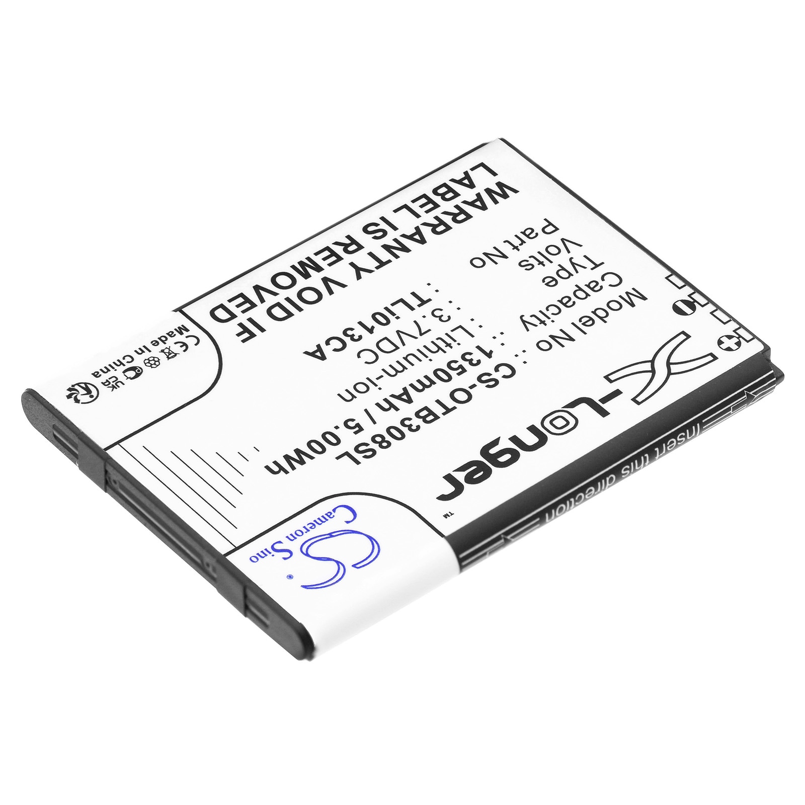 Batteri till SmartPhone, Mobil för Alcatel OneTouch 3082X, OT-3082
