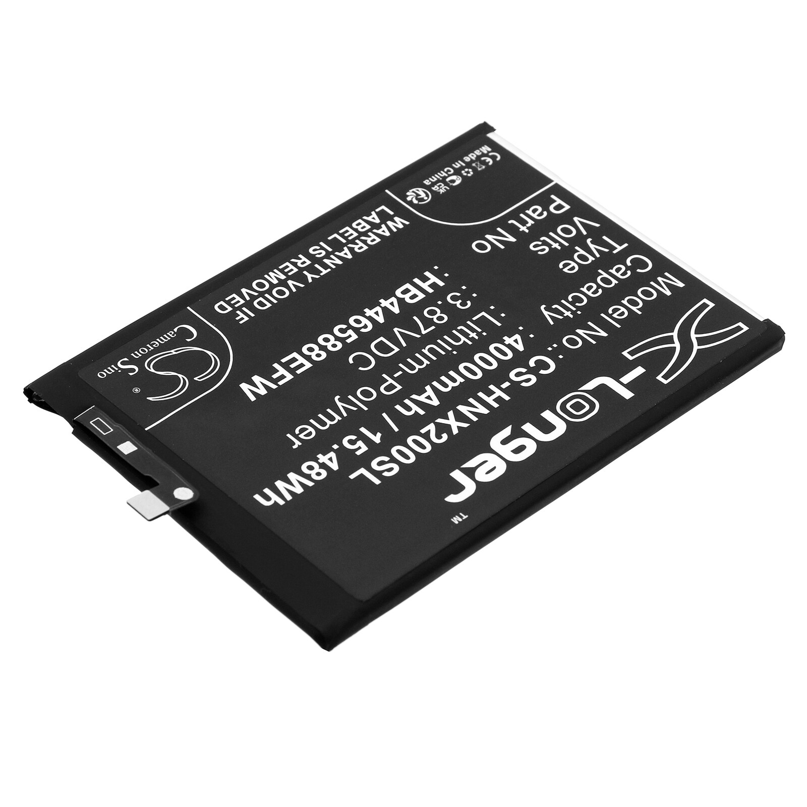Batteri till SmartPhone, Mobil för Honor X20 SE 5G, CHL-AN00