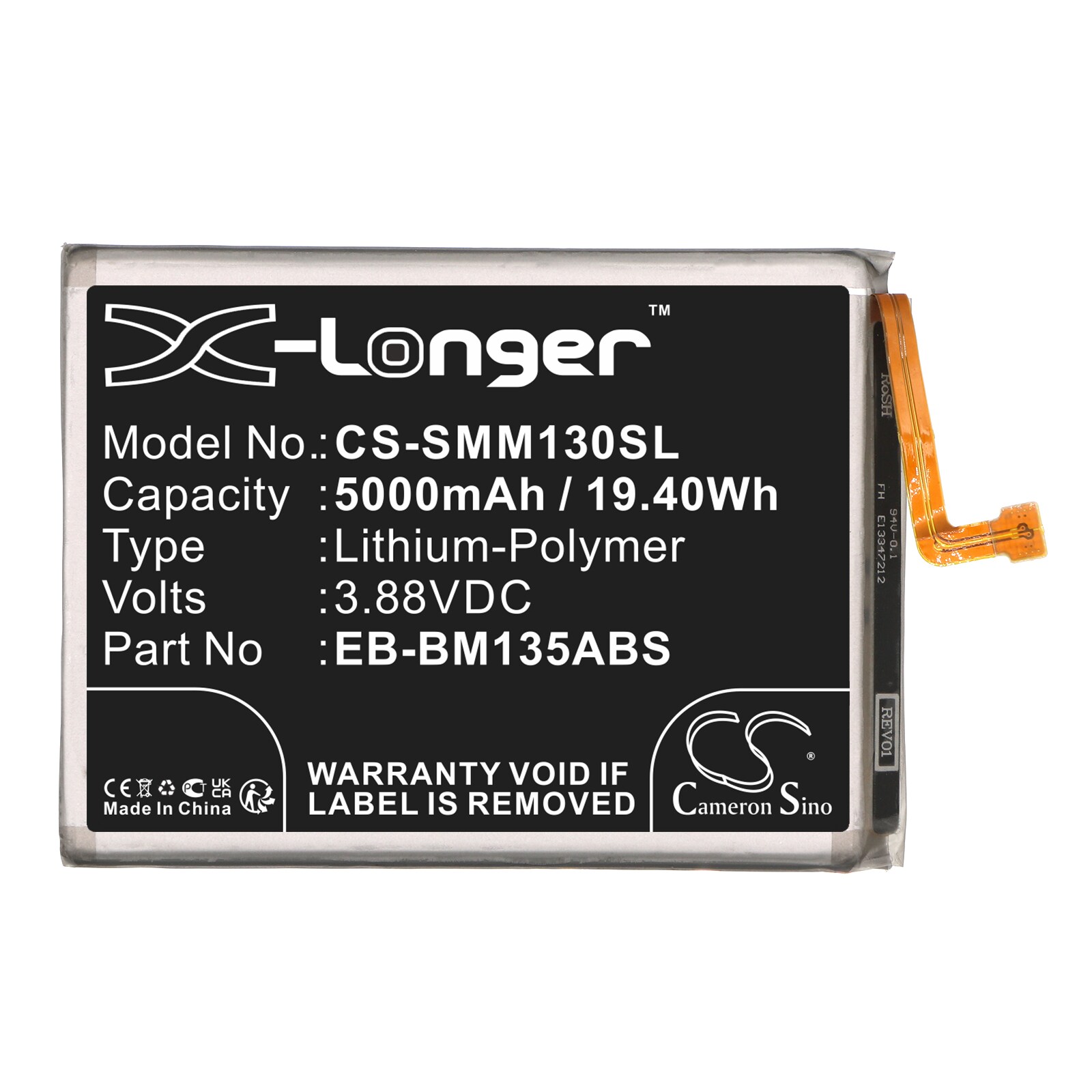 Batteri till SmartPhone, Mobil för Samsung Galaxy M13, SM-M136B/DS