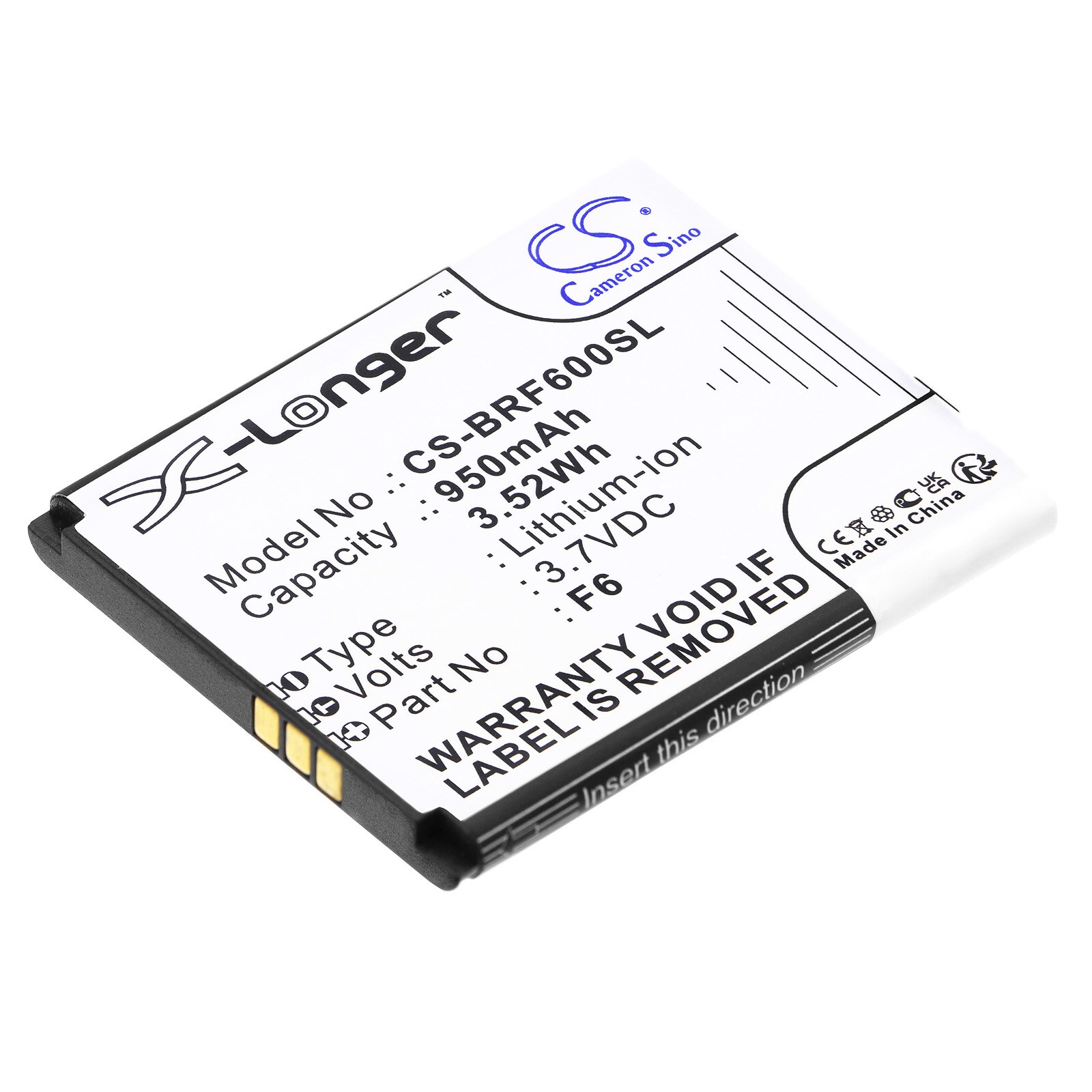 Batteri till SmartPhone, Mobil för Brondi Amico Mio + C, Amico Special e, Amico Supe m.fl.