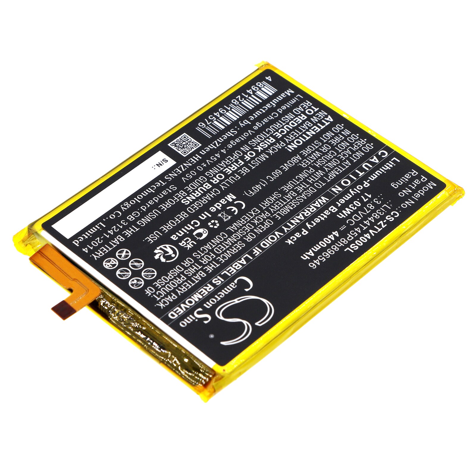 Batteri till SmartPhone, Mobil för ZTE Blade V40S, Axon 40 SE