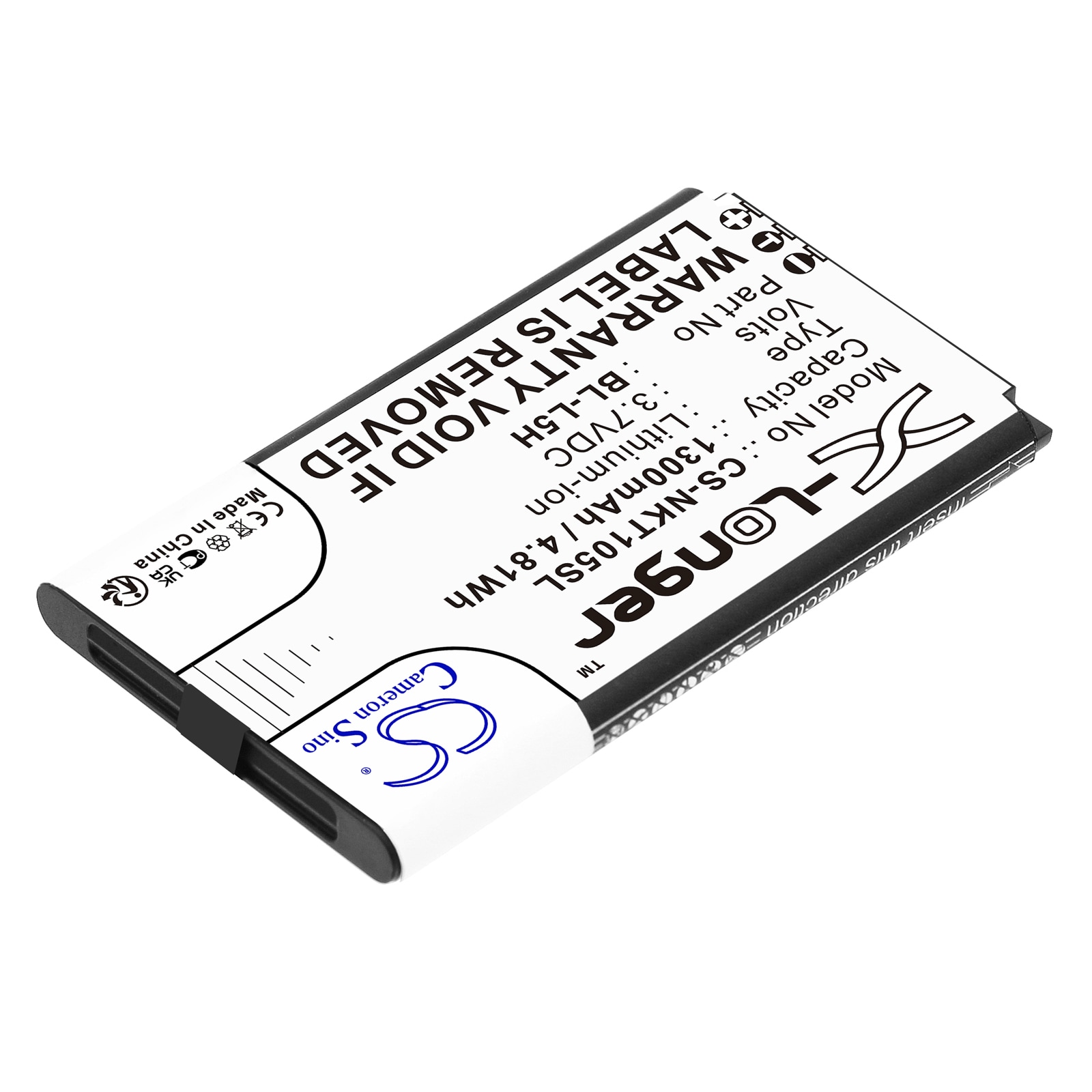 Batteri till SmartPhone, Mobil för Nokia 105 2023, 105 4G, TA1385-DS m.fl.