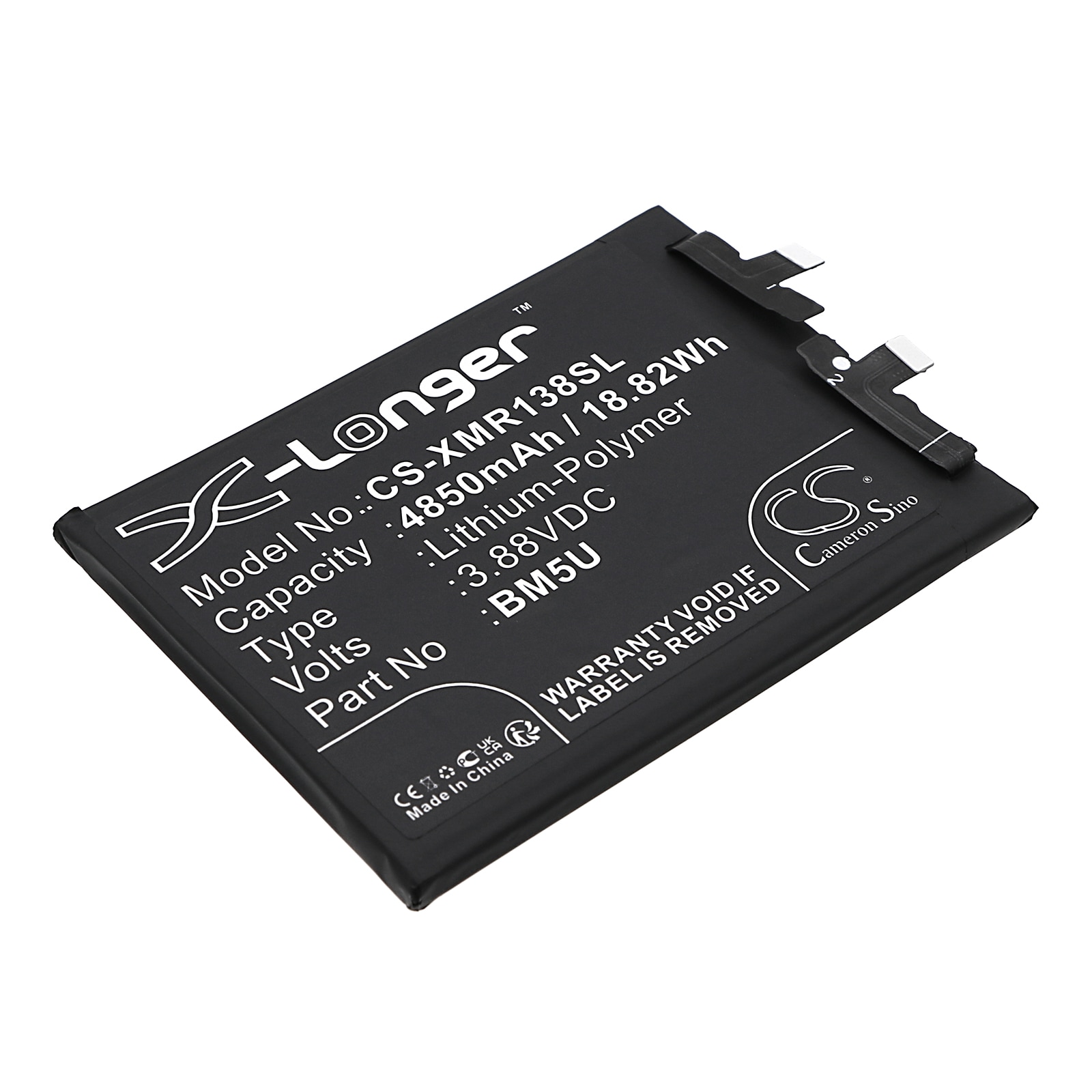 Batteri till SmartPhone, Mobil för Redmi Note 13 Pro+, 23090RA98C