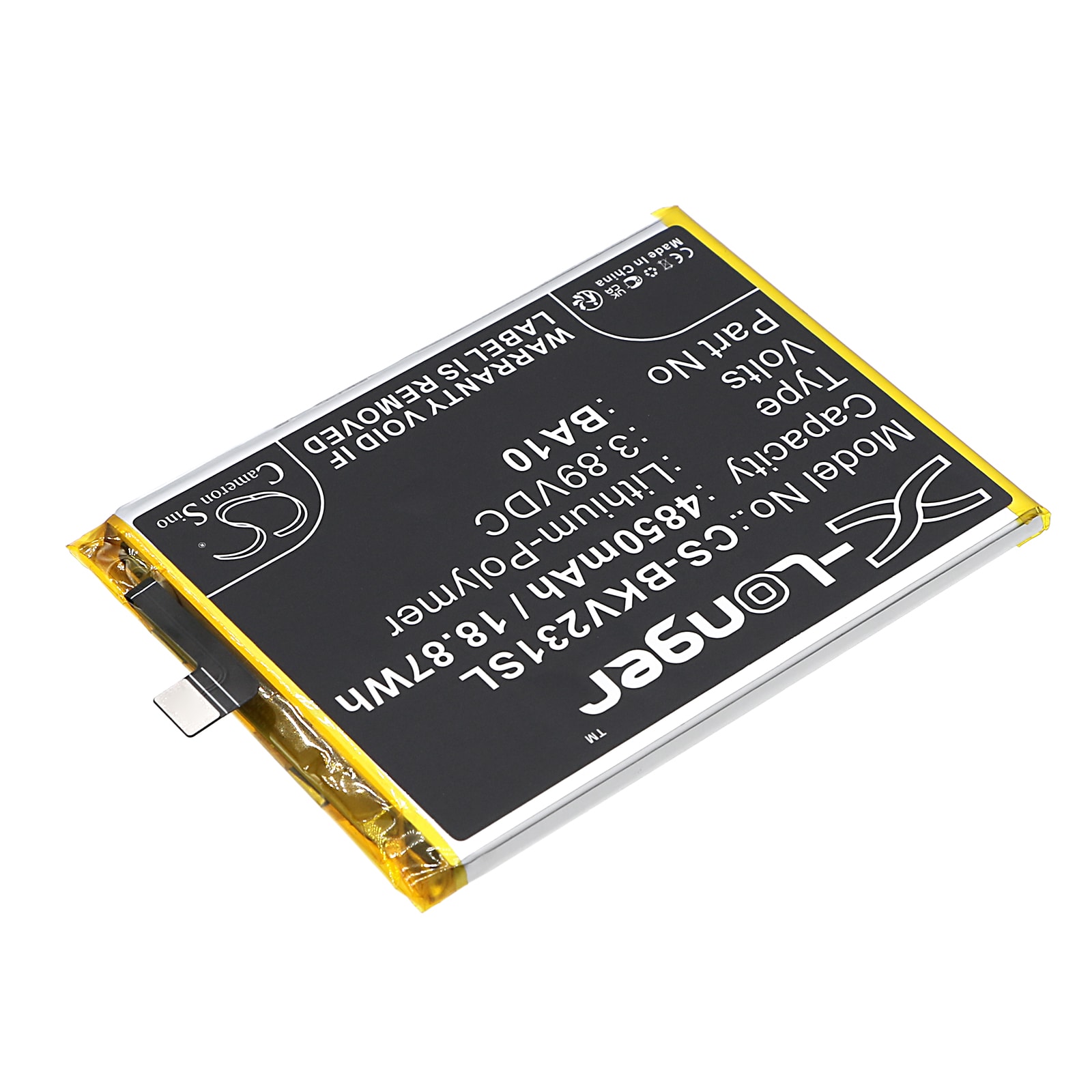 Batteri till SmartPhone, Mobil för VIVO Y17S, V36m, V2318A m.fl.
