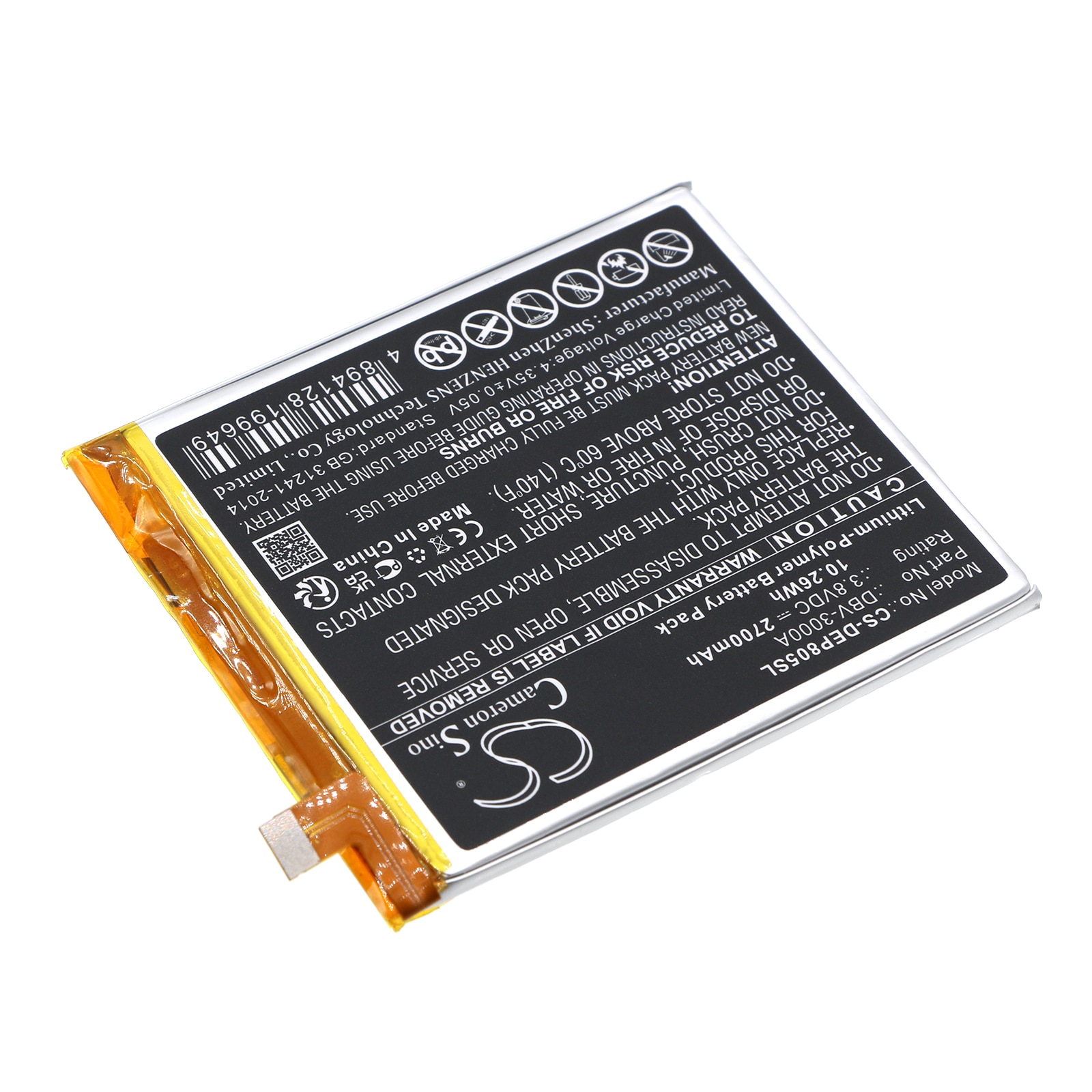 Batteri till SmartPhone, Mobil för Doro 8050, DBS-0230
