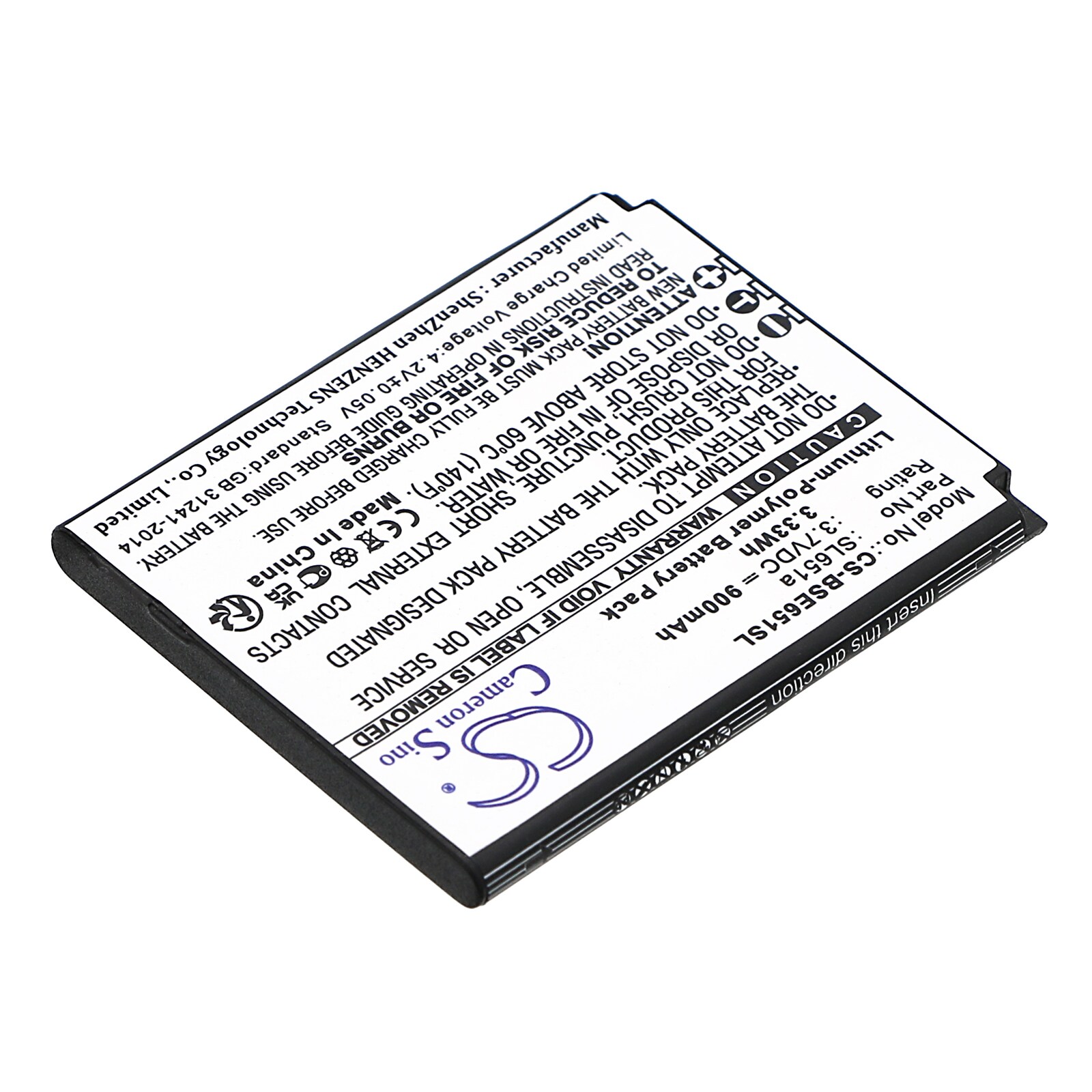 Batteri till SmartPhone, Mobil för Bea-fon SL651, SL651a