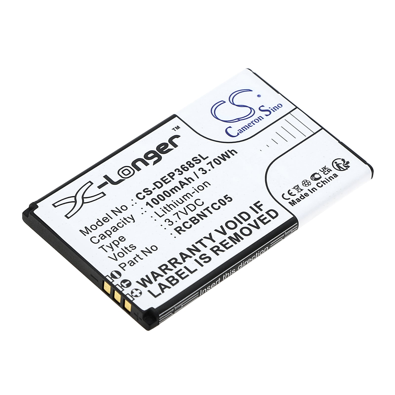 Batteri till SmartPhone, Mobil för Doro Primo 368