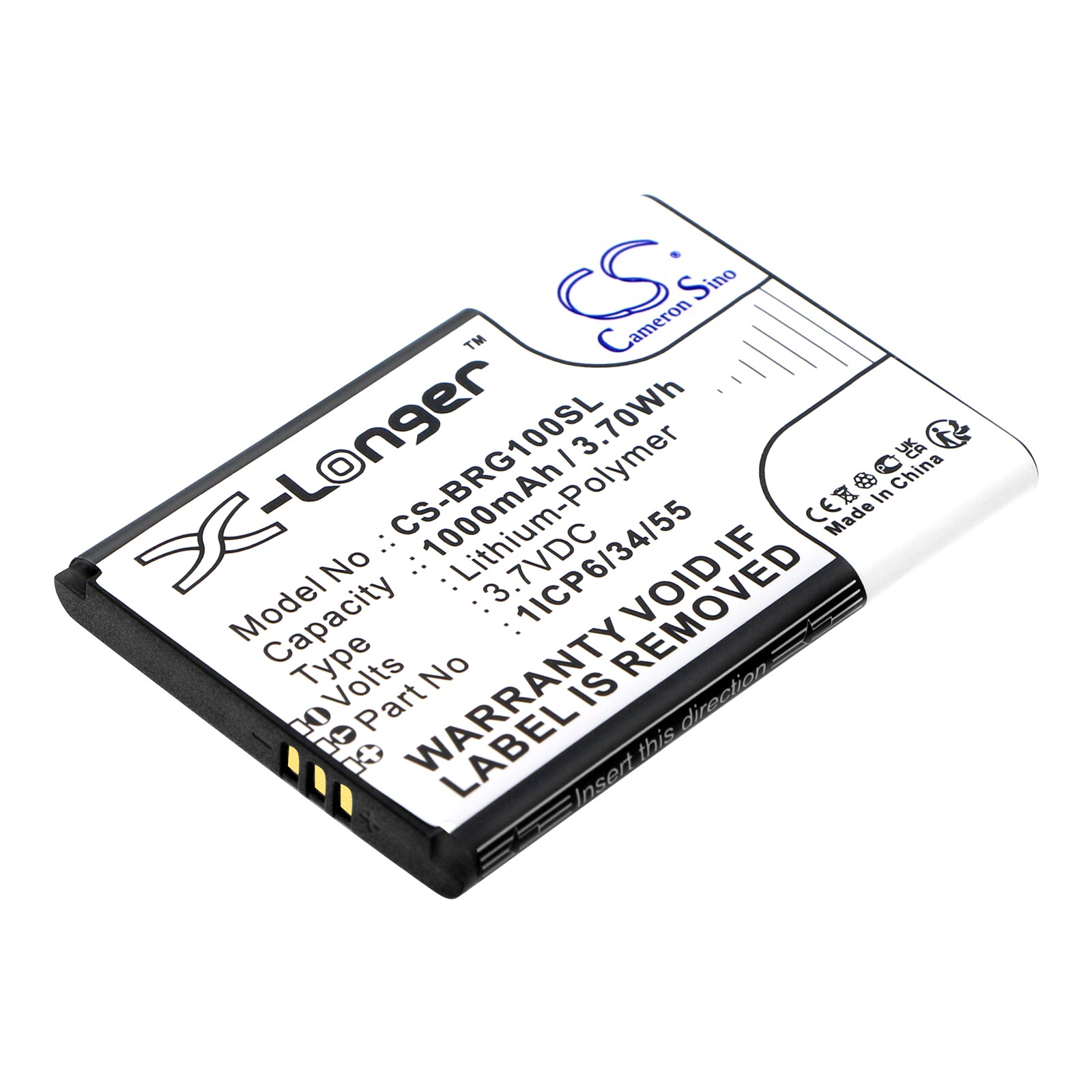 Batteri till SmartPhone, Mobil för Brondi AMICO Gentile