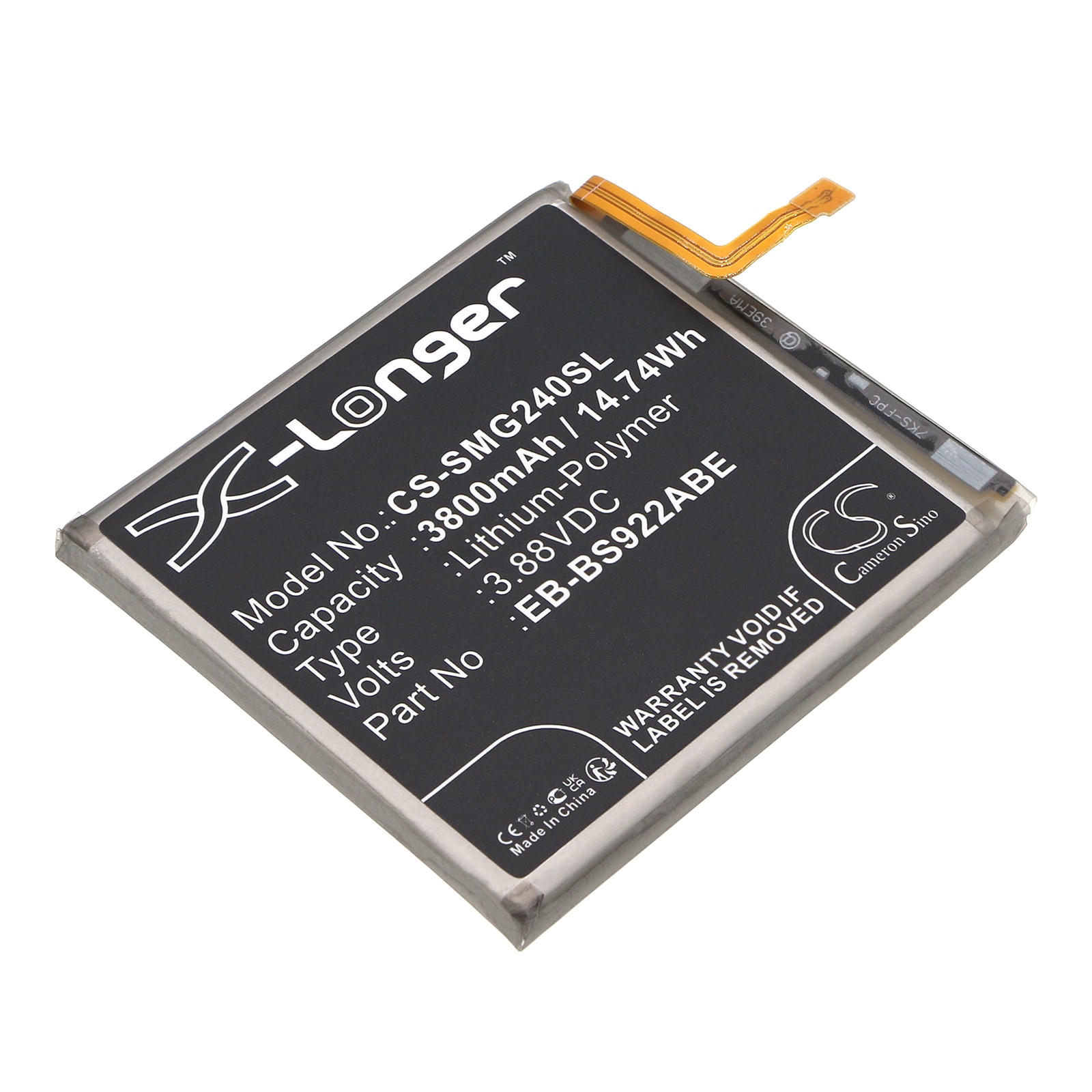 Batteri till SmartPhone, Mobil för Samsung Galaxy S24, SM-S921Q, SM-S921J m.fl.