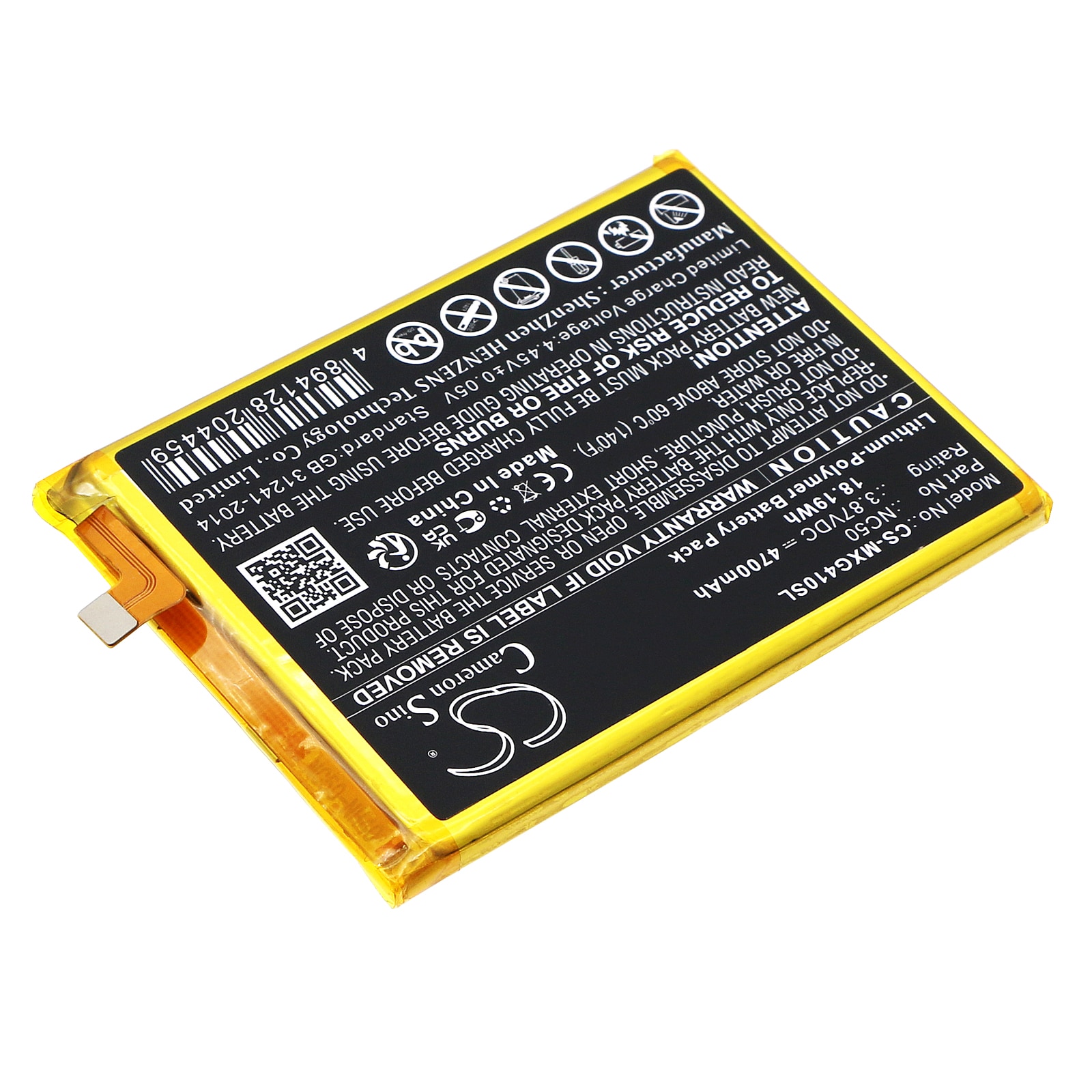 Batteri till SmartPhone, Mobil för Motorola Moto G41, XT2167