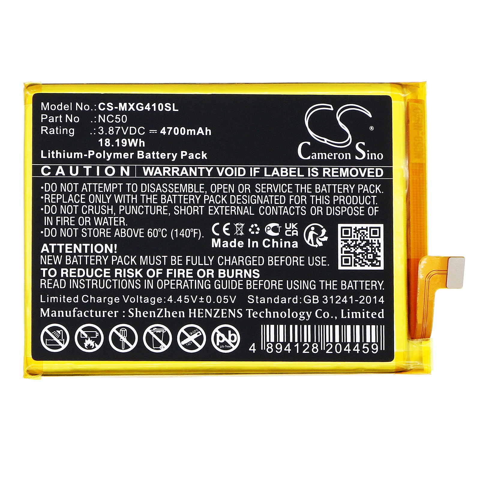Batteri till SmartPhone, Mobil för Motorola Moto G41, XT2167