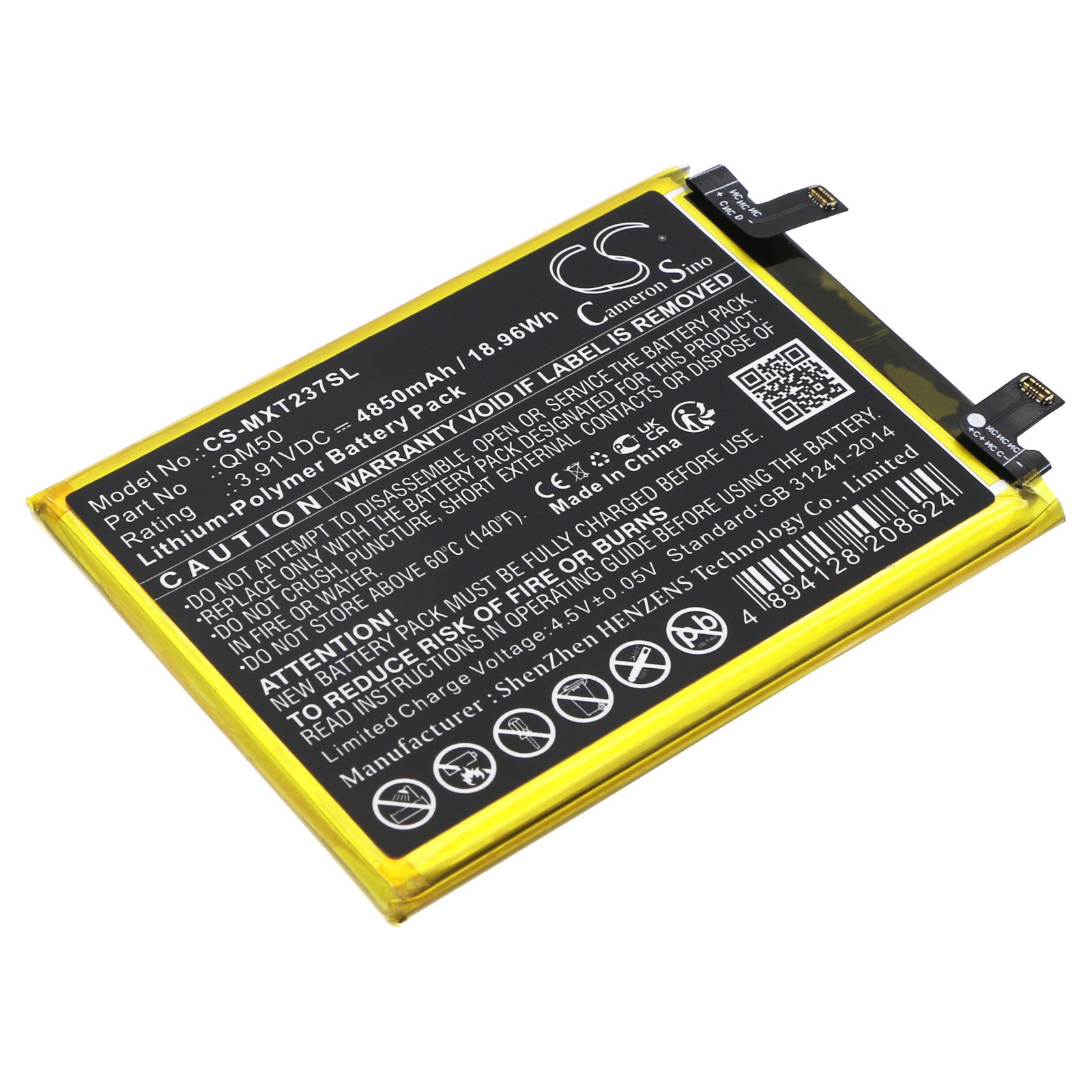 Batteri till SmartPhone, Mobil för Motorola EDGE 40 NEO, XT2307-1, XT2307-2 m.fl.