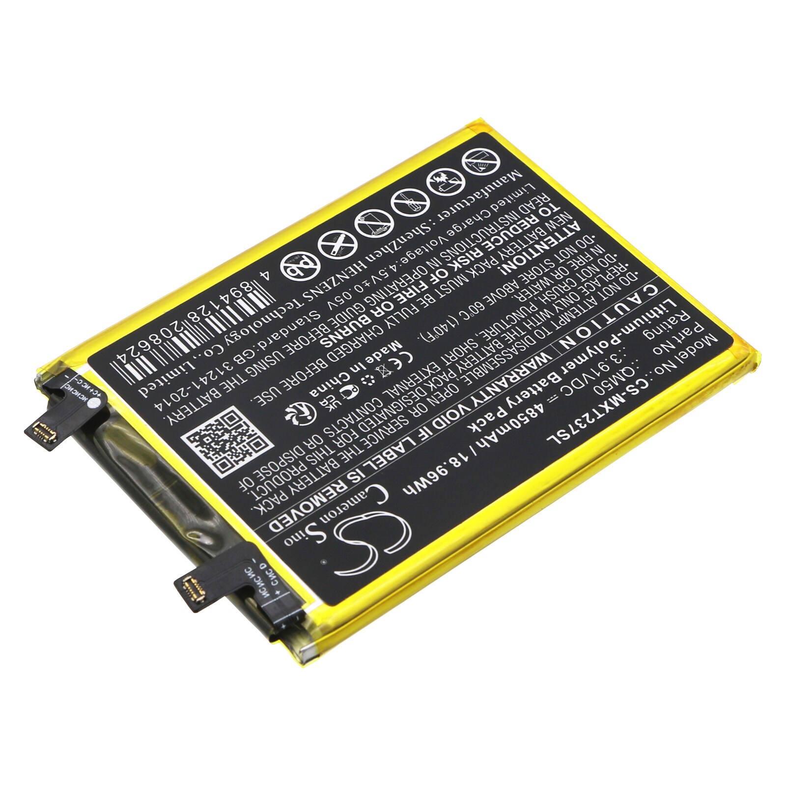 Batteri till SmartPhone, Mobil för Motorola EDGE 40 NEO, XT2307-1, XT2307-2 m.fl.