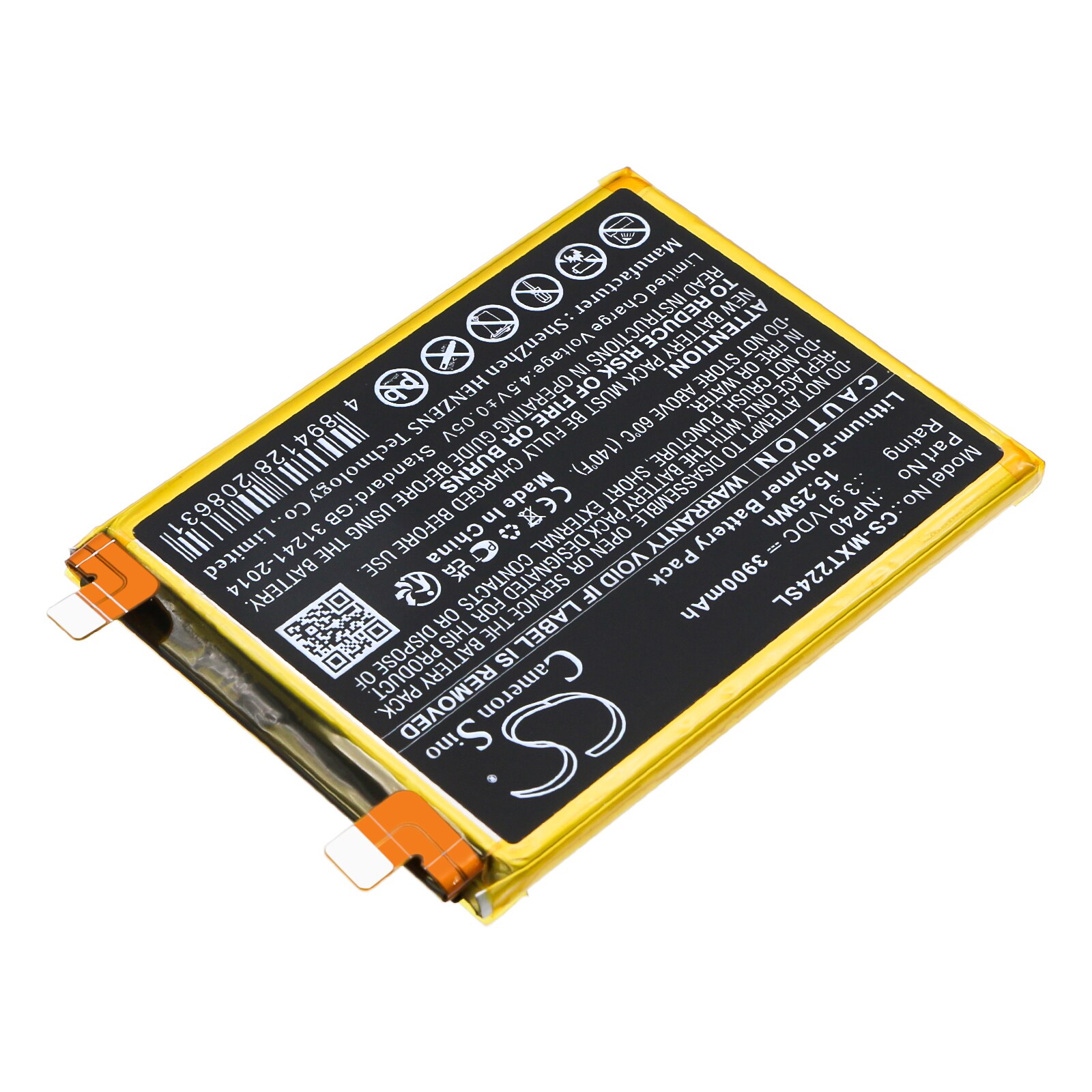 Batteri till SmartPhone, Mobil för Motorola XT2245, EDGE 30 NEO