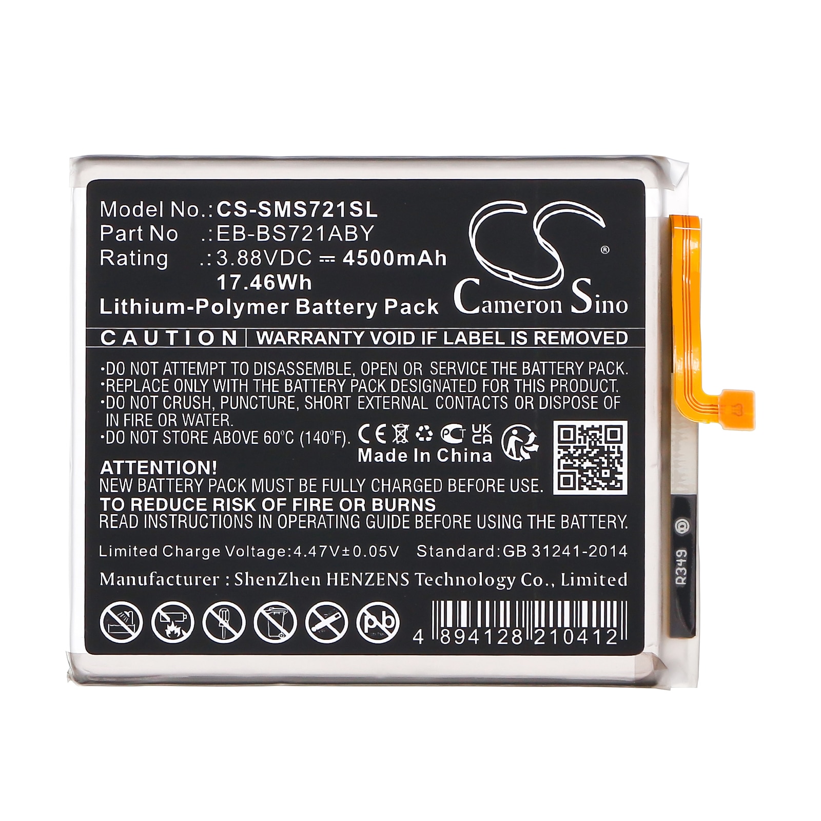 Batteri till SmartPhone, Mobil för Samsung SM-S721, Galaxy S24 FE, SCG30 m.fl.