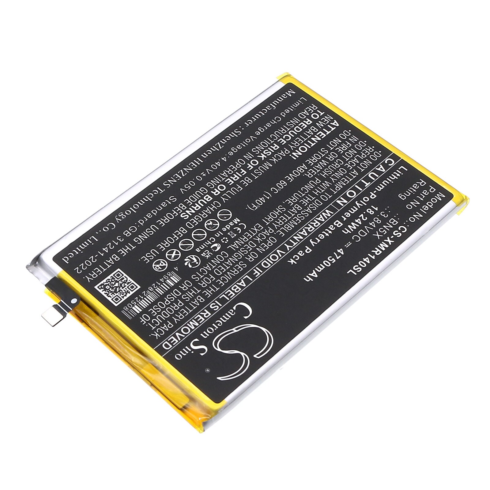 Batteri till SmartPhone, Mobil för Xiaomi 2409BRN2CA, 2409BRN2CC, 2409BRN2CG m.fl.