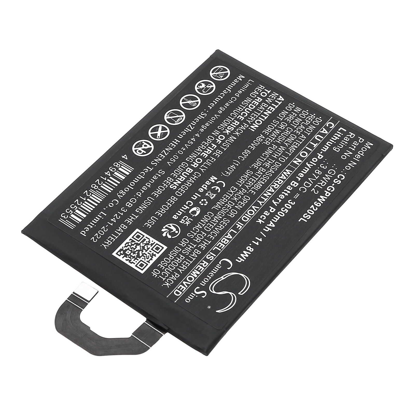 Batteri till SmartPhone, Mobil för Google GC15S, GGH2X, Pixel 9 Pro Fold