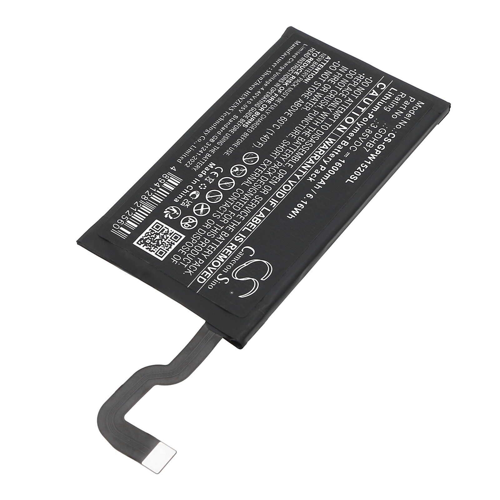 Batteri till SmartPhone, Mobil för Google GC15S, GGH2X, Pixel 9 Pro Fold