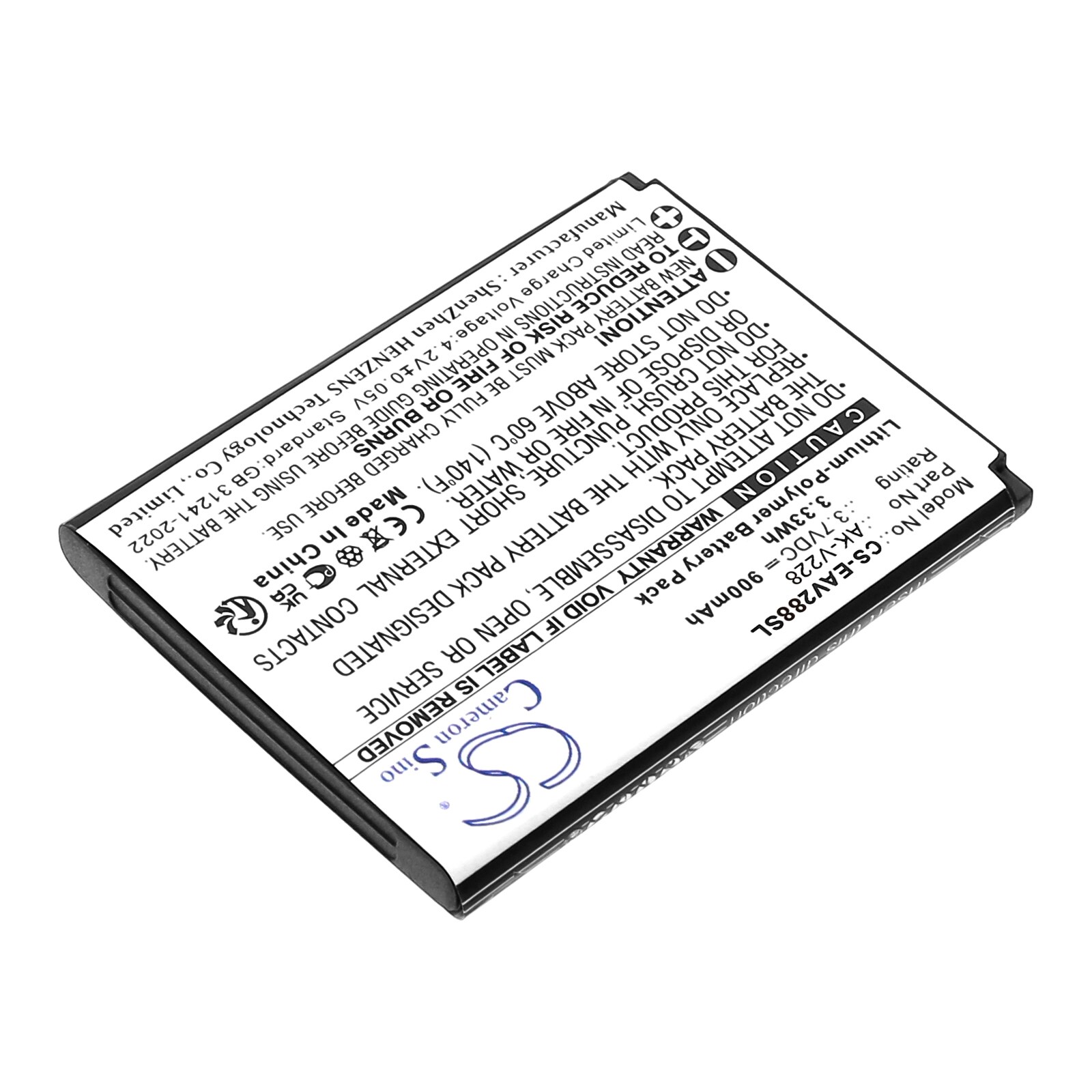 Batteri till SmartPhone, Mobil för Emporia JOY LTE, V228LTE_001, V288 m.fl.