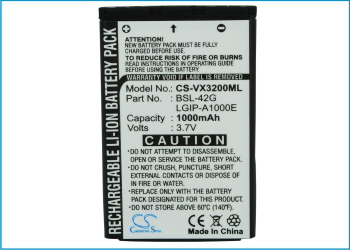 Batteri till SmartPhone, Mobil för LG VX6100, VX4700, AX5000 m.fl.