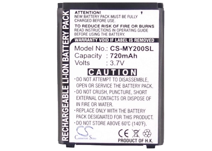 Batteri till SmartPhone, Mobil för Sagem MY-202X, MY-300X, MY-300Y m.fl.