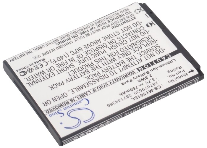 Batteri till SmartPhone, Mobil för Vodafone 540, VF540, 226 m.fl.