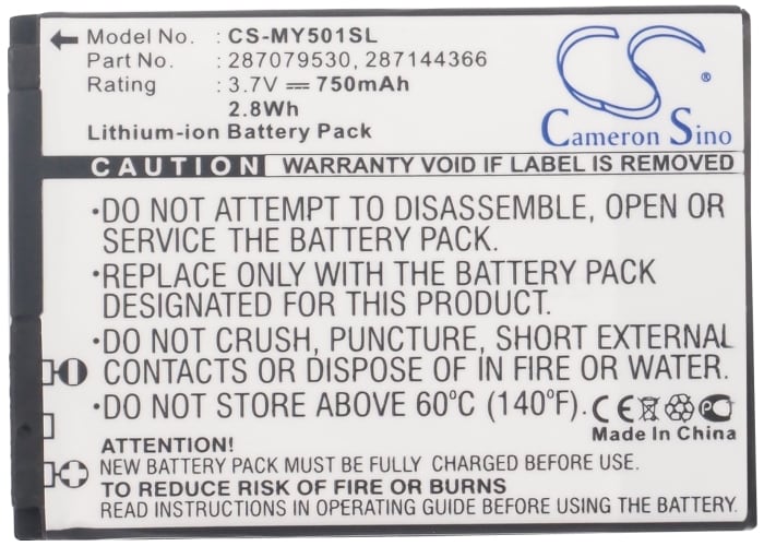 Batteri till SmartPhone, Mobil för Vodafone 540, VF540, 226 m.fl.