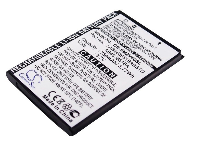 Batteri till SmartPhone, Mobil för Samsung SGH-ZV60, SGH-T739, SGH-W559 m.fl.