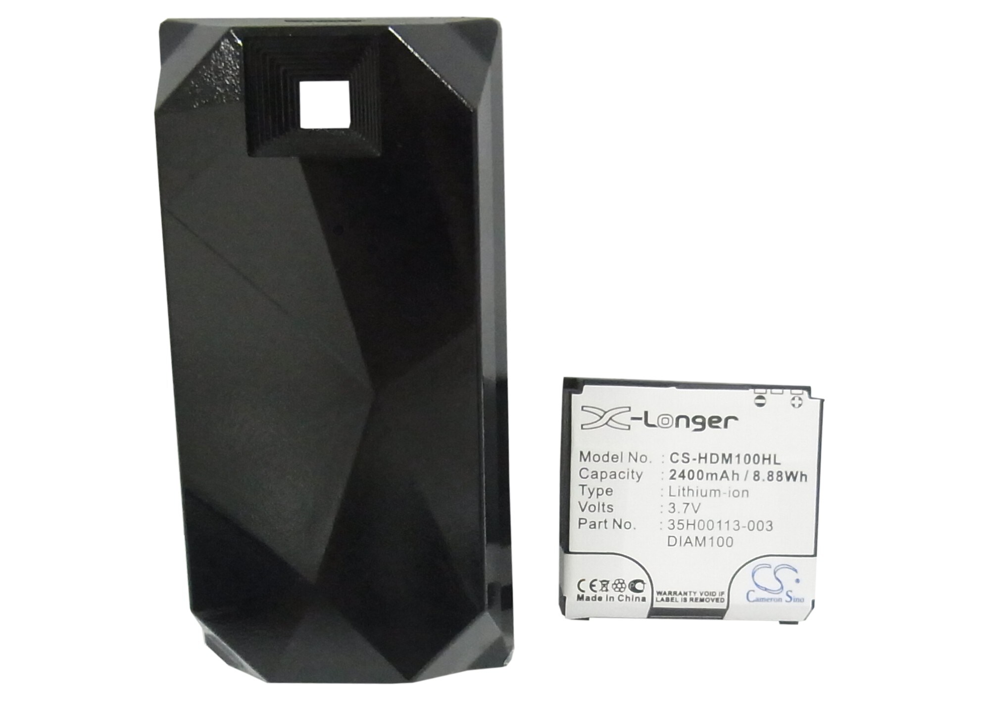 Batteri till SmartPhone, Mobil för HTC Diamond, Touch Diamond, Diamond 100 m.fl.