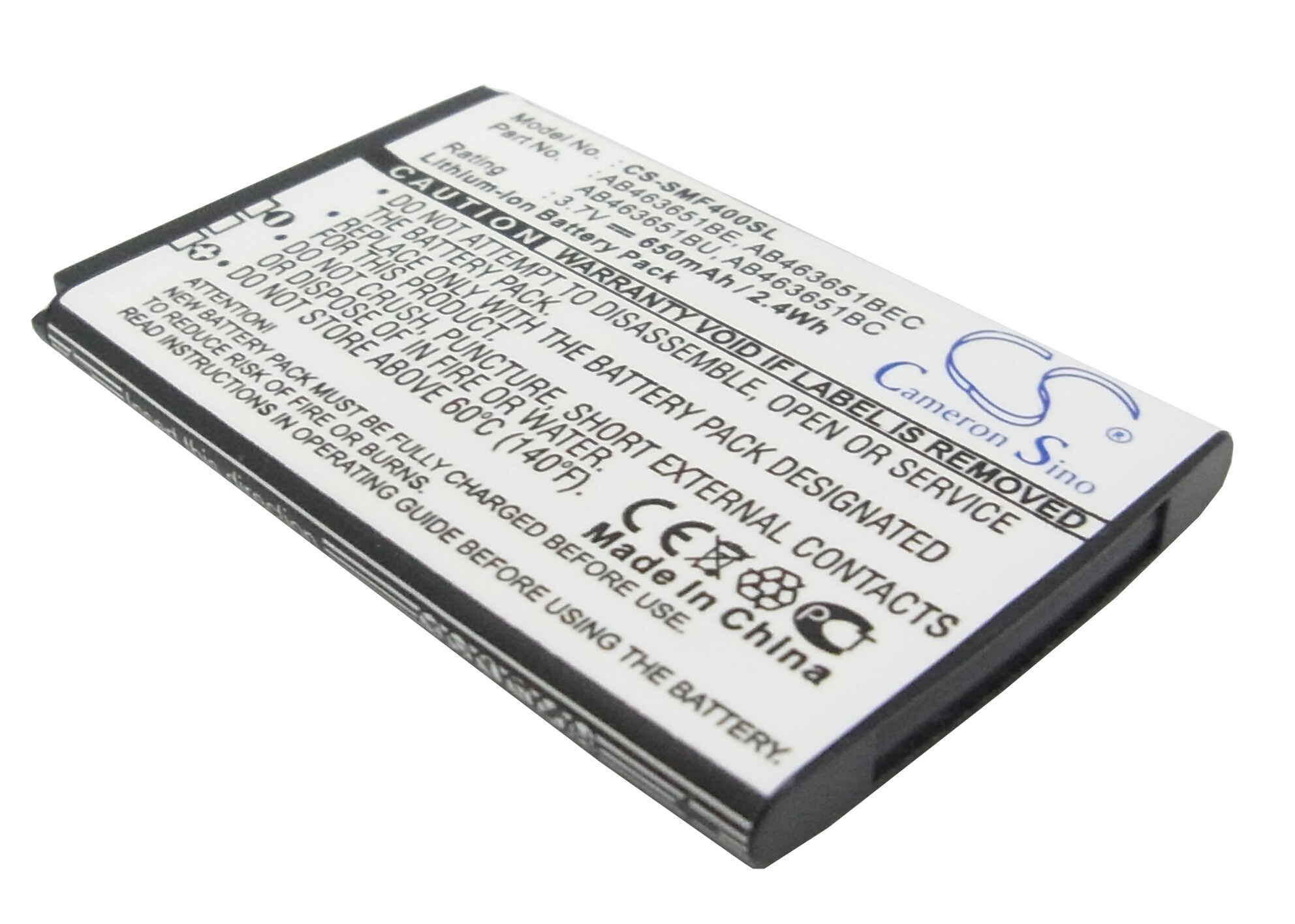 Batteri till SmartPhone, Mobil för Samsung SGH-F400, SGH-F408, GT-M7500 m.fl.