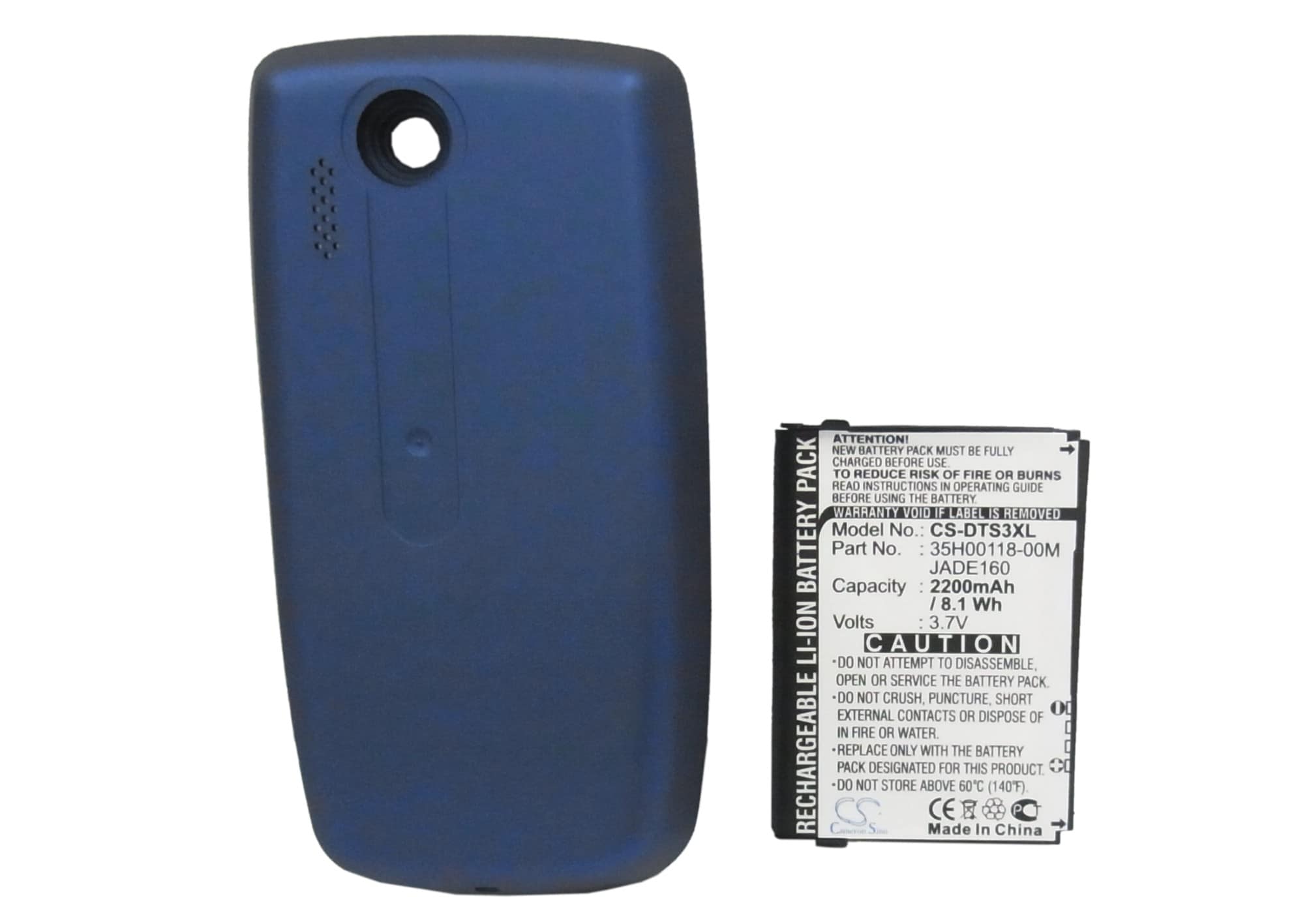 Batteri till SmartPhone, Mobil för HTC Touch 3G, Jade, Jade 100 m.fl.