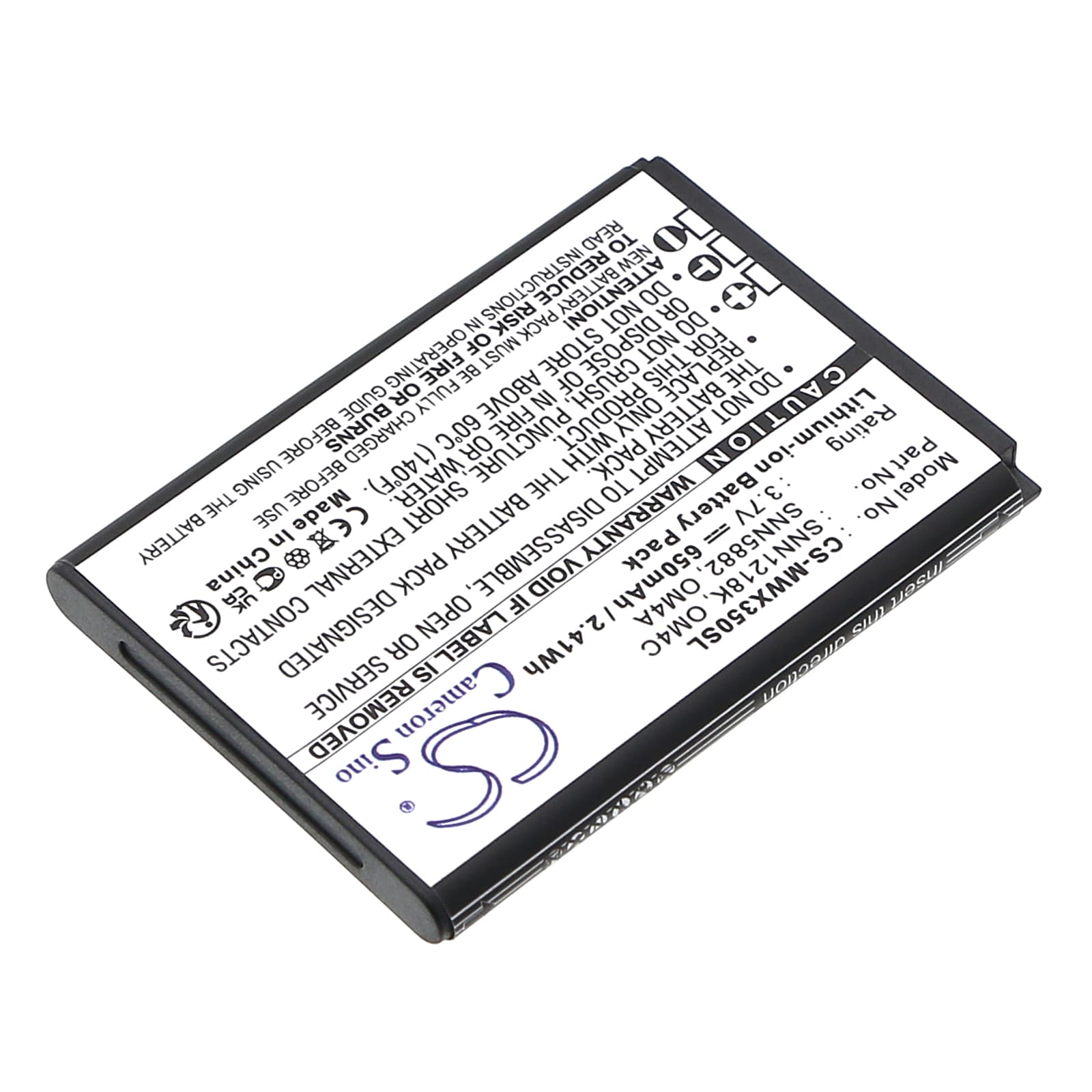 Batteri till SmartPhone, Mobil för Motorola WX180, WX280, WX288 m.fl.