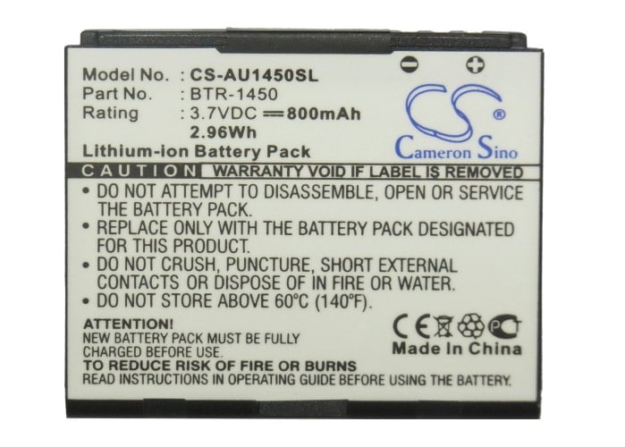 Batteri till SmartPhone, Mobil för Audiovox CDM-1450, PCS-1450, 1450M Super Slice m.fl.